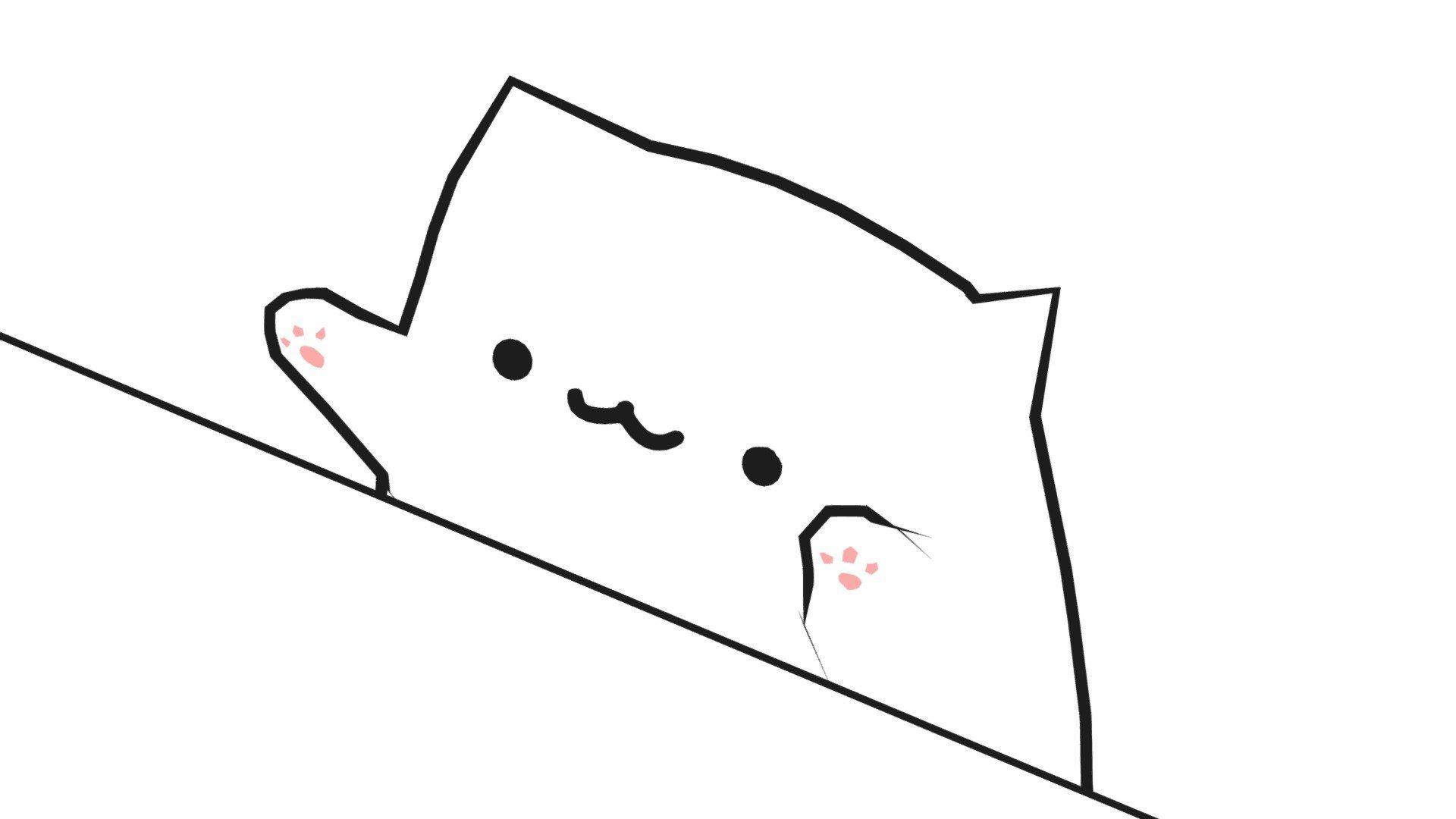 Bongo Cat Wallpapers Top Free Bongo Cat Backgrounds WallpaperAccess