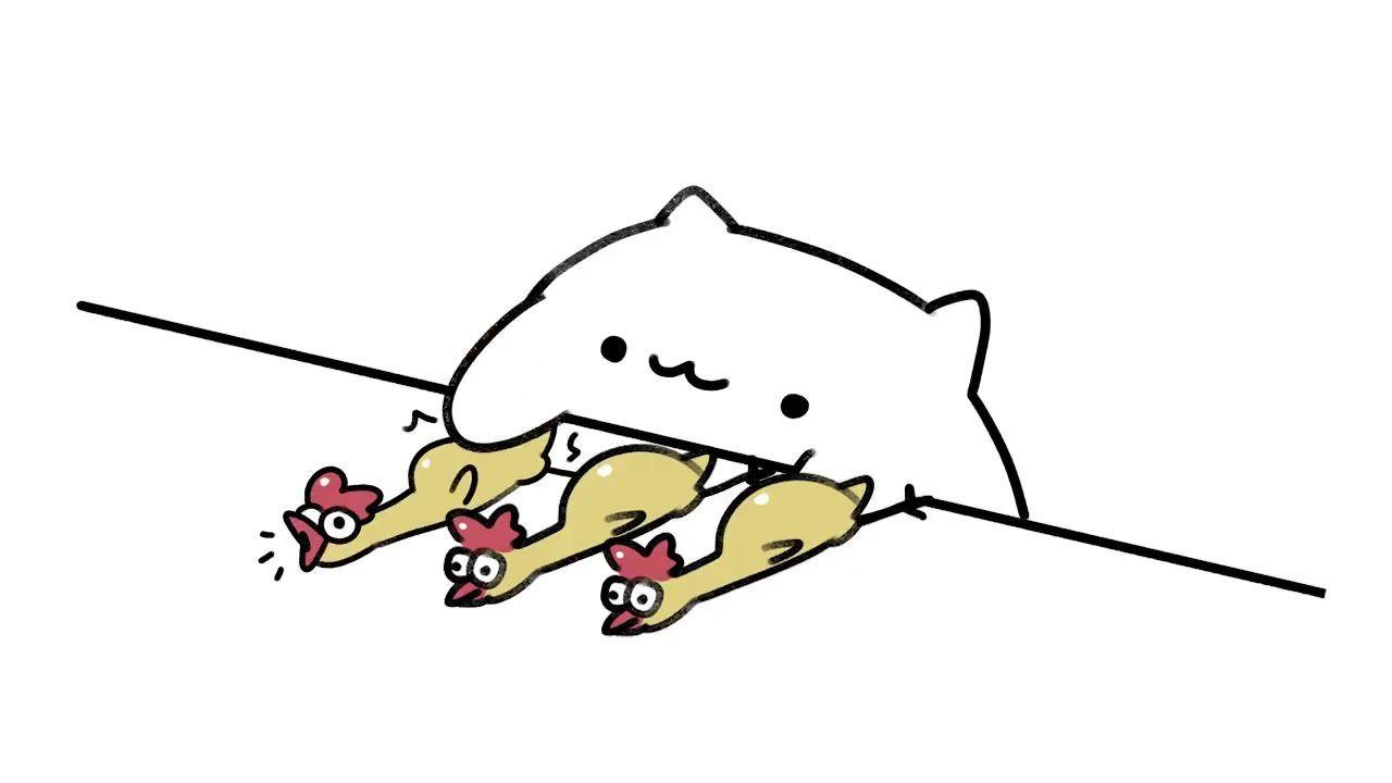 Bongo Cat Wallpapers Top Free Bongo Cat Backgrounds WallpaperAccess