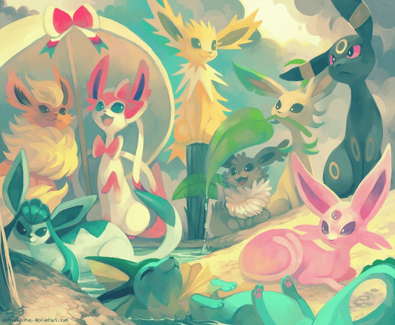 Eeveelutions Wallpapers Top Free Eeveelutions Backgrounds