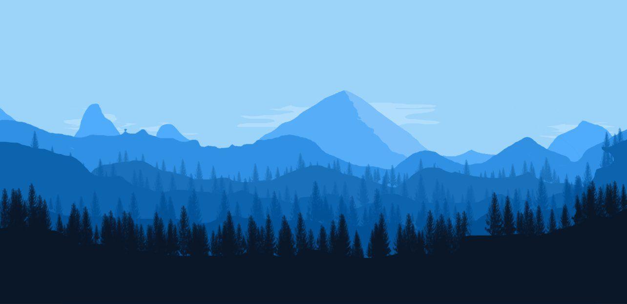 Blue Firewatch Wallpapers Top Free Blue Firewatch Backgrounds