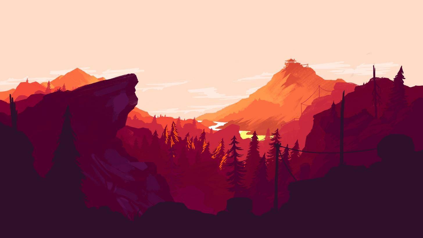 Red Firewatch Wallpapers Top Free Red Firewatch Backgrounds