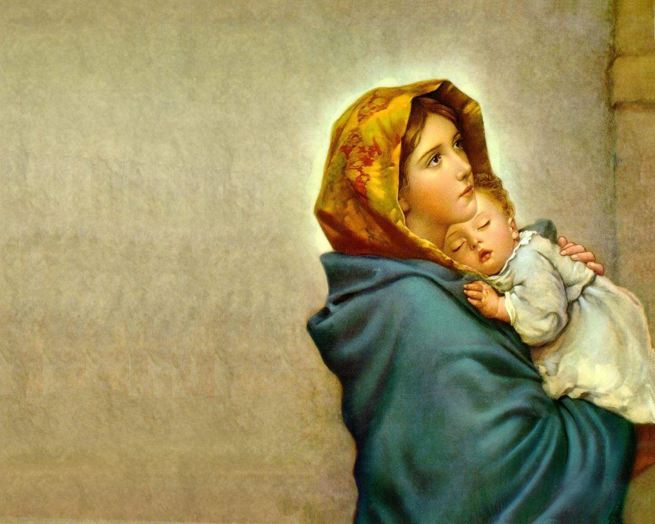 Mother Mary Wallpapers Top Free Mother Mary Backgrounds WallpaperAccess