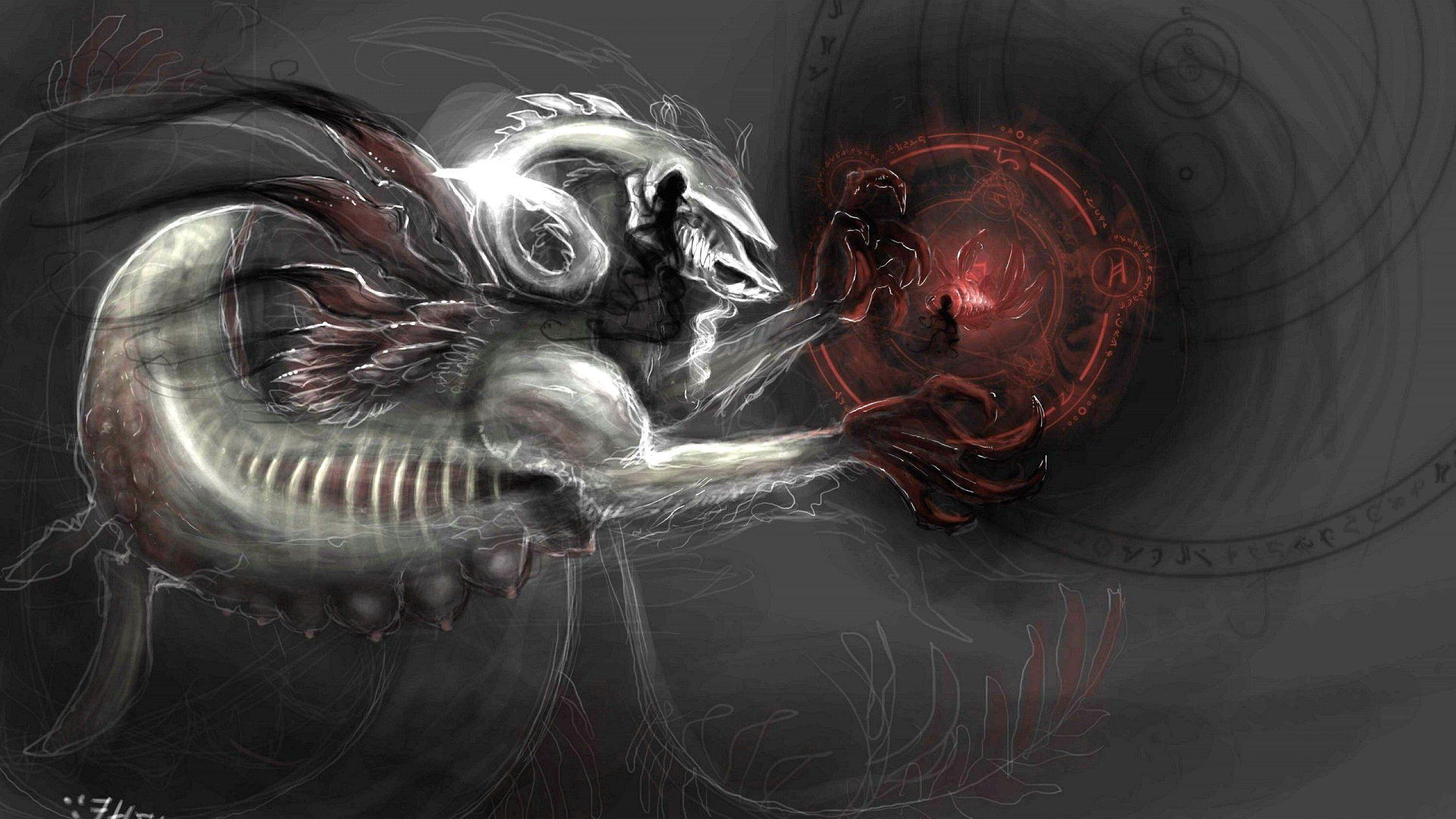 Monster Art Wallpapers Top Free Monster Art Backgrounds WallpaperAccess