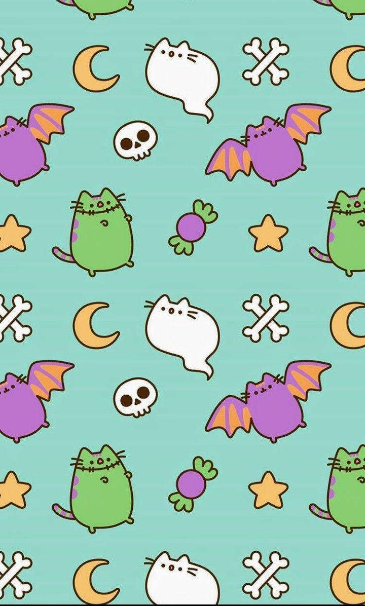 Cute Kawaii Halloween Wallpapers Top Free Cute Kawaii Halloween