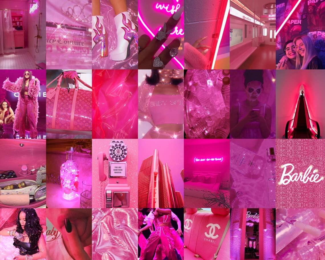 Hot Pink Collage Wallpapers Top Free Hot Pink Collage Backgrounds