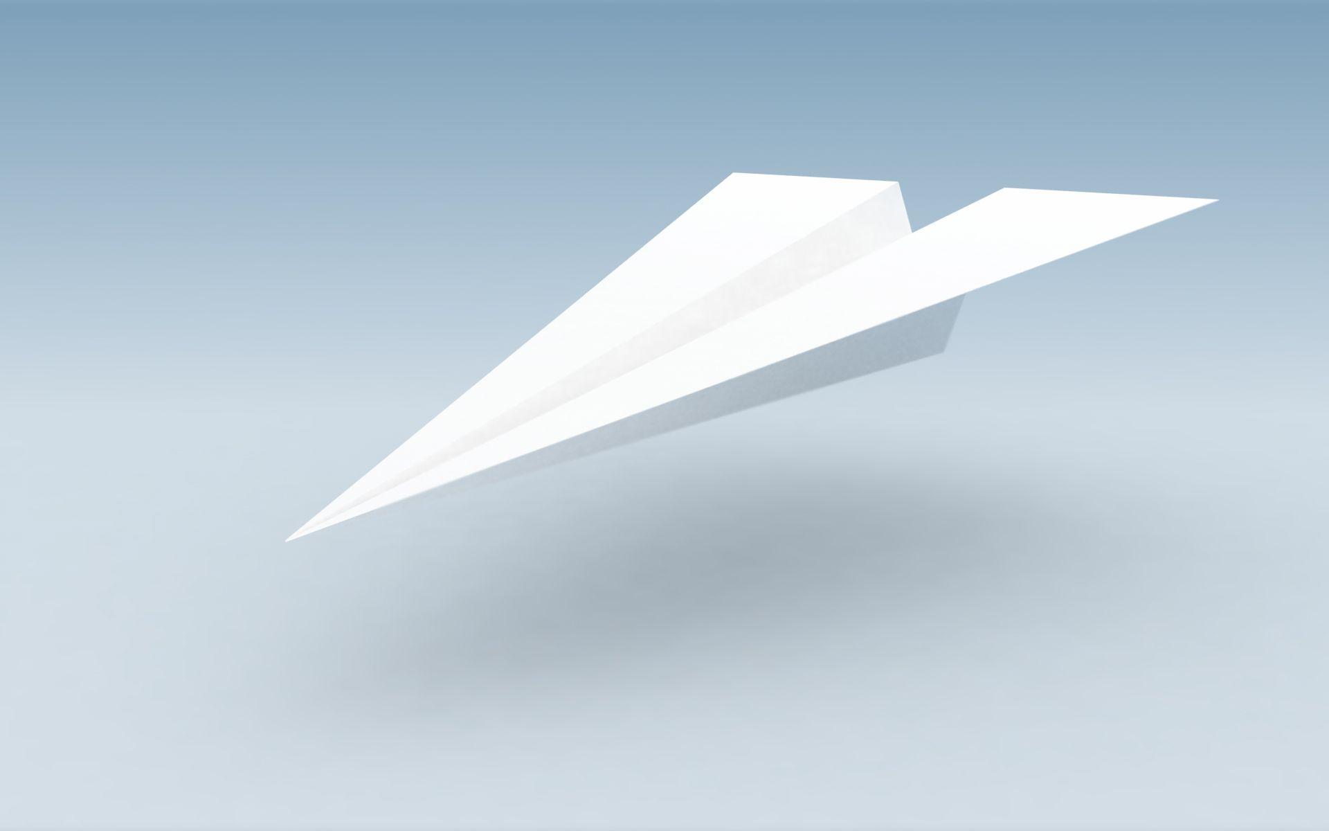 Paper Airplane Wallpapers Top Free Paper Airplane Backgrounds WallpaperAccess