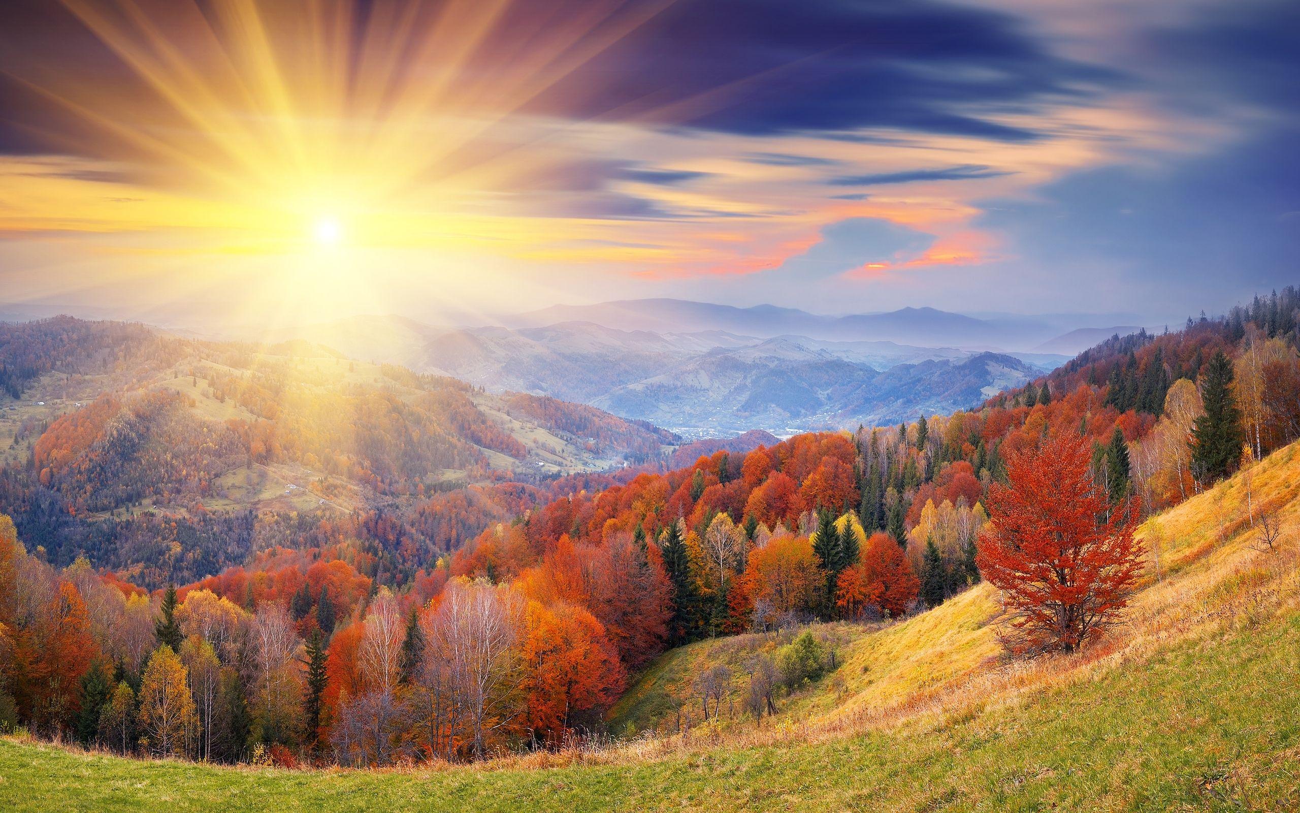 Fall Sunrise Wallpapers Top Free Fall Sunrise Backgrounds