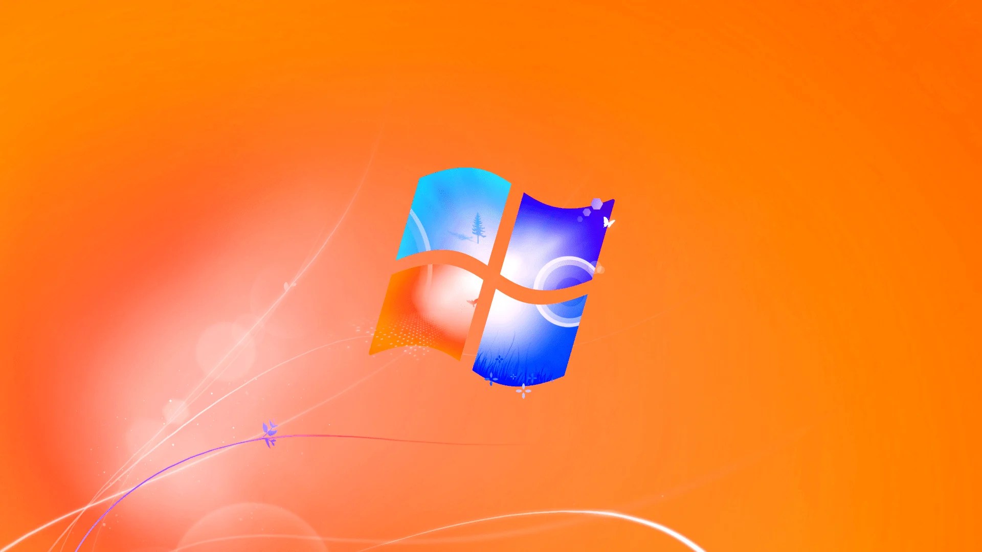 Orange Windows Wallpapers Top Free Orange Windows Backgrounds WallpaperAccess