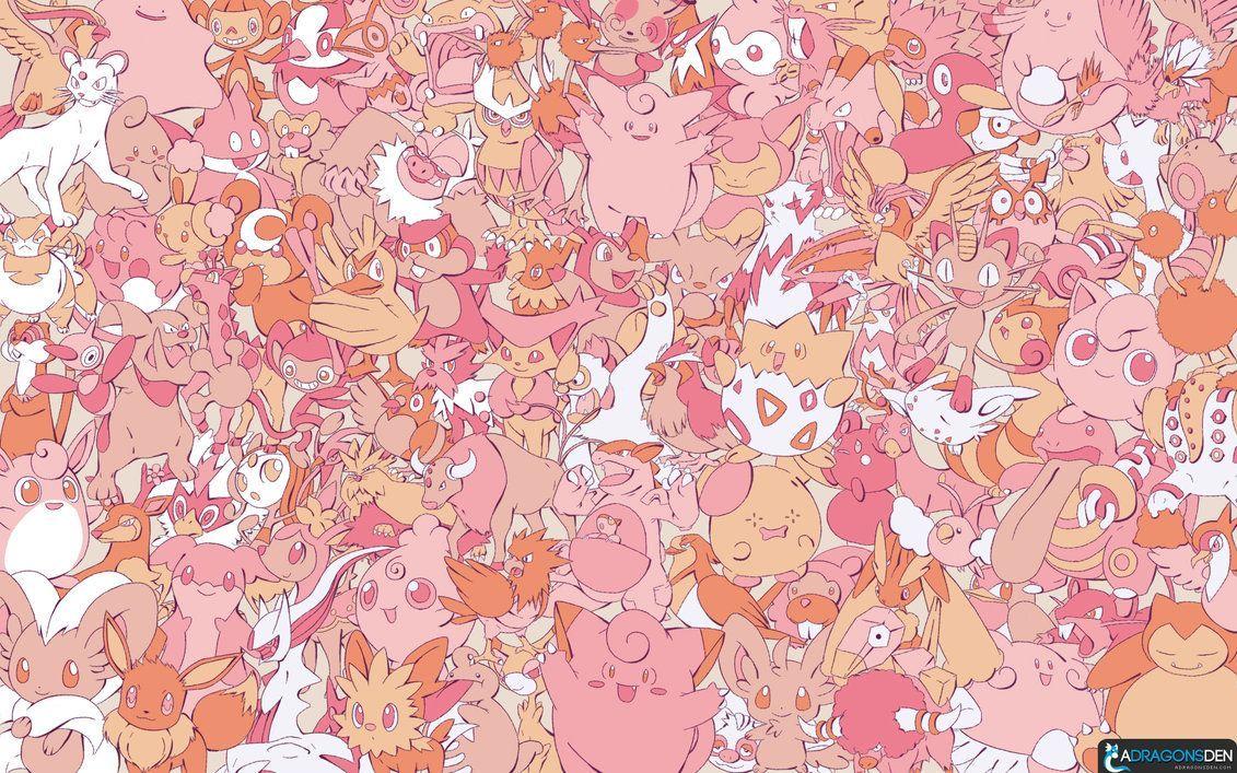 Pink Pokemon Wallpapers Top Free Pink Pokemon Backgrounds WallpaperAccess