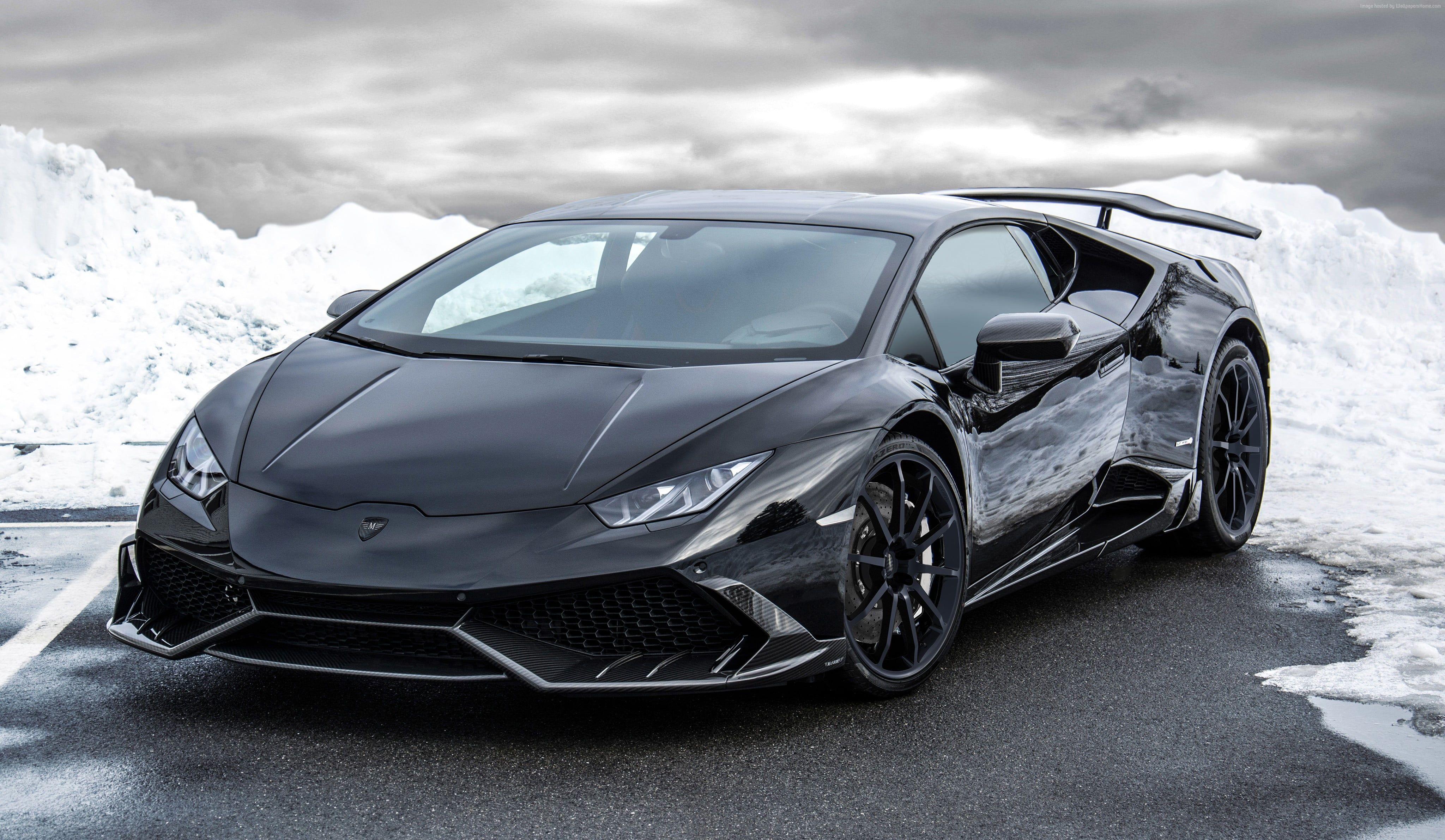 Black Huracan Wallpapers Top Free Black