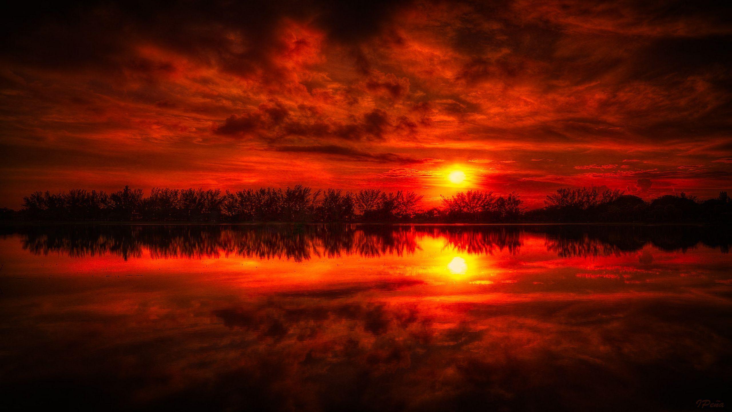 Red Sky Wallpapers Top Free Red Sky Backgrounds WallpaperAccess