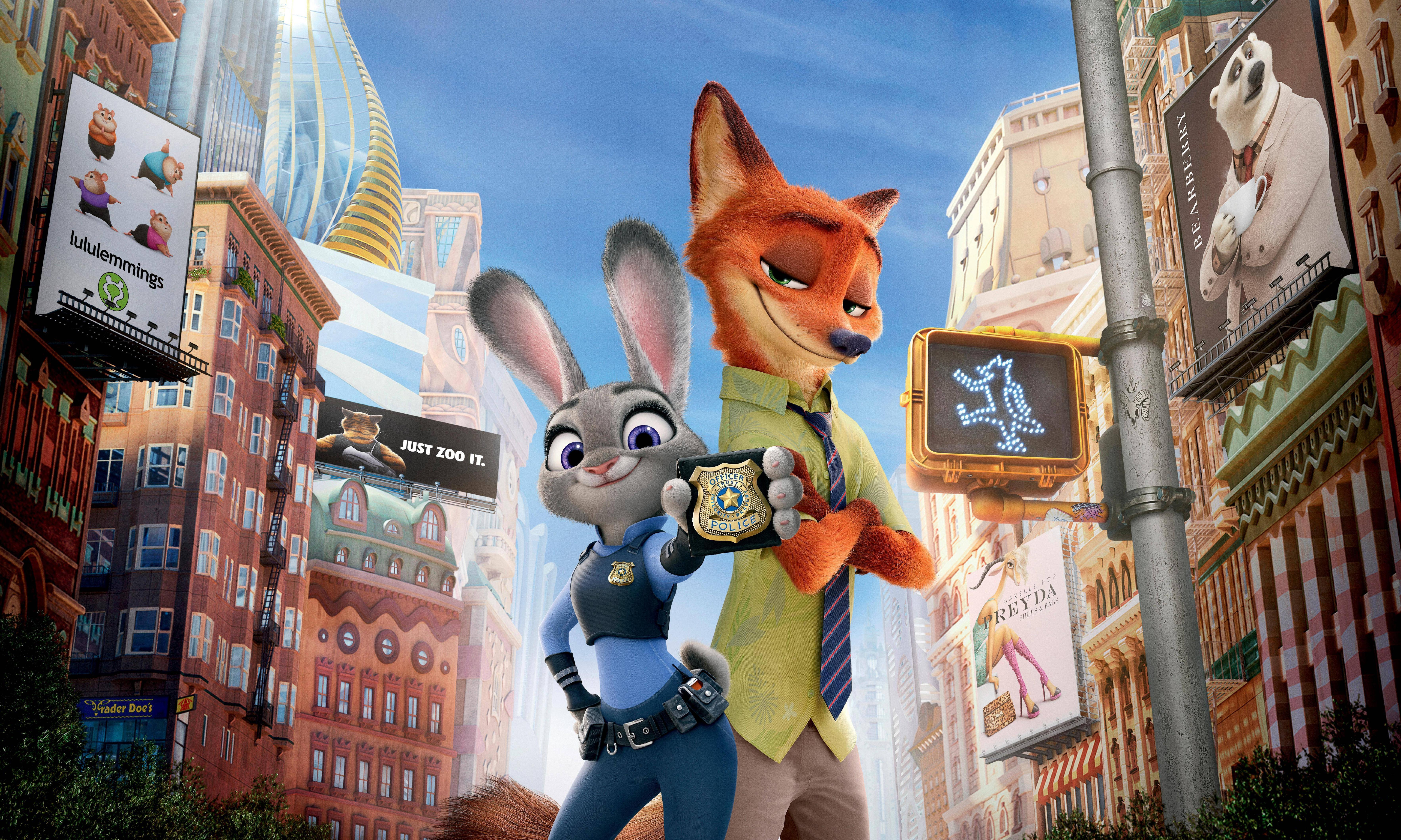 Zootopia Wallpapers Top Free Zootopia Backgrounds WallpaperAccess