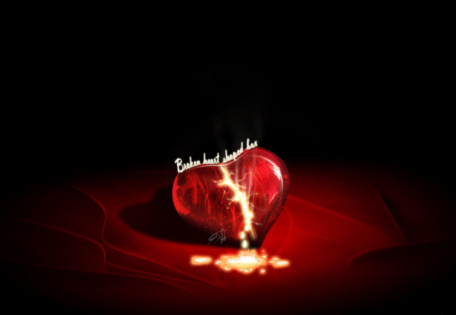 Broken Heart Black Wallpapers Top Free Broken Heart Black Backgrounds