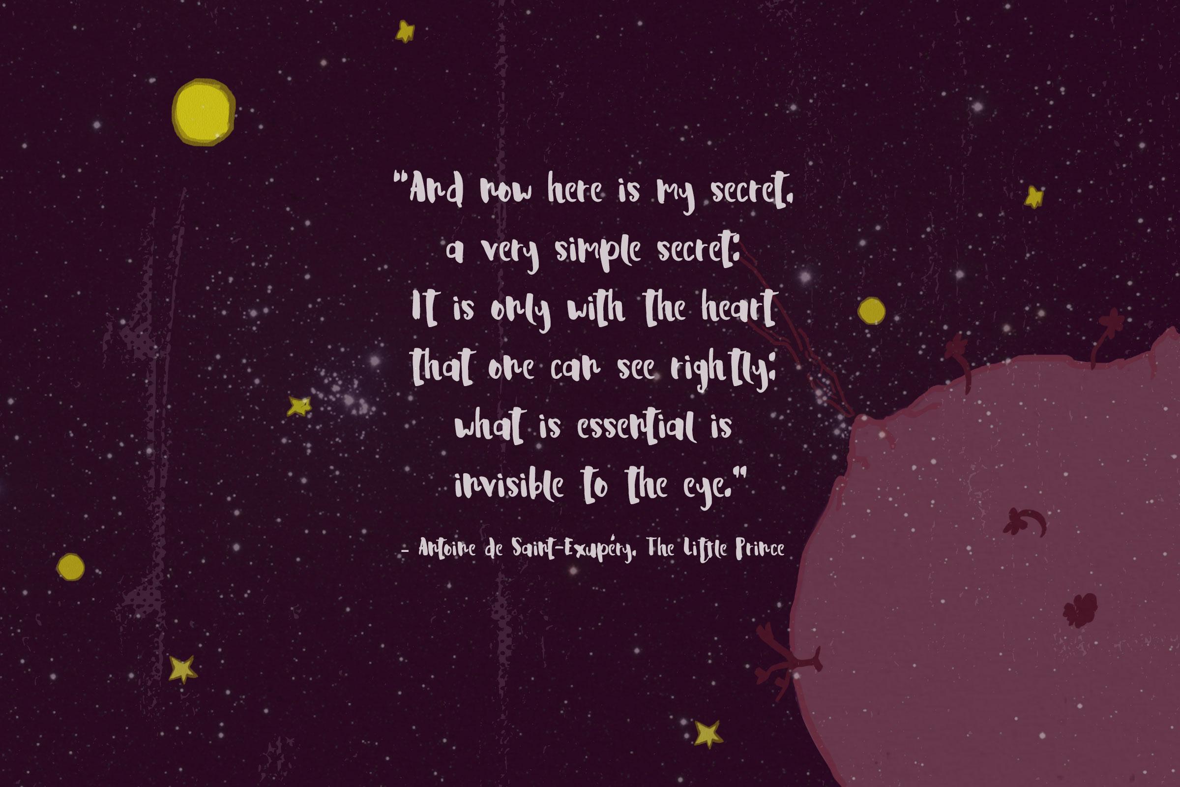 Little Prince Quotes Wallpapers Top Free Little Prince Quotes