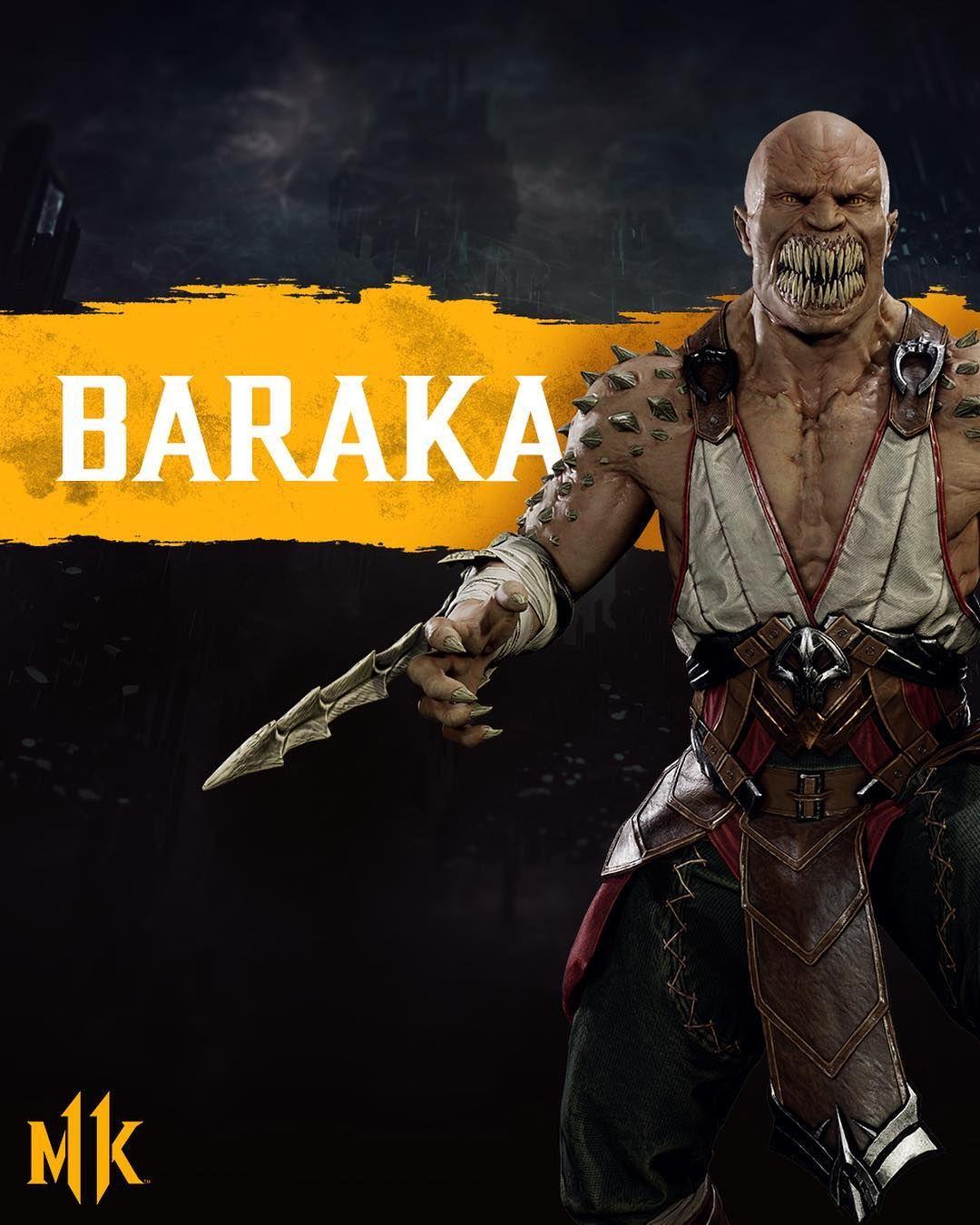 Baraka Mortal Kombat Wallpapers Top Free Baraka Mortal Kombat