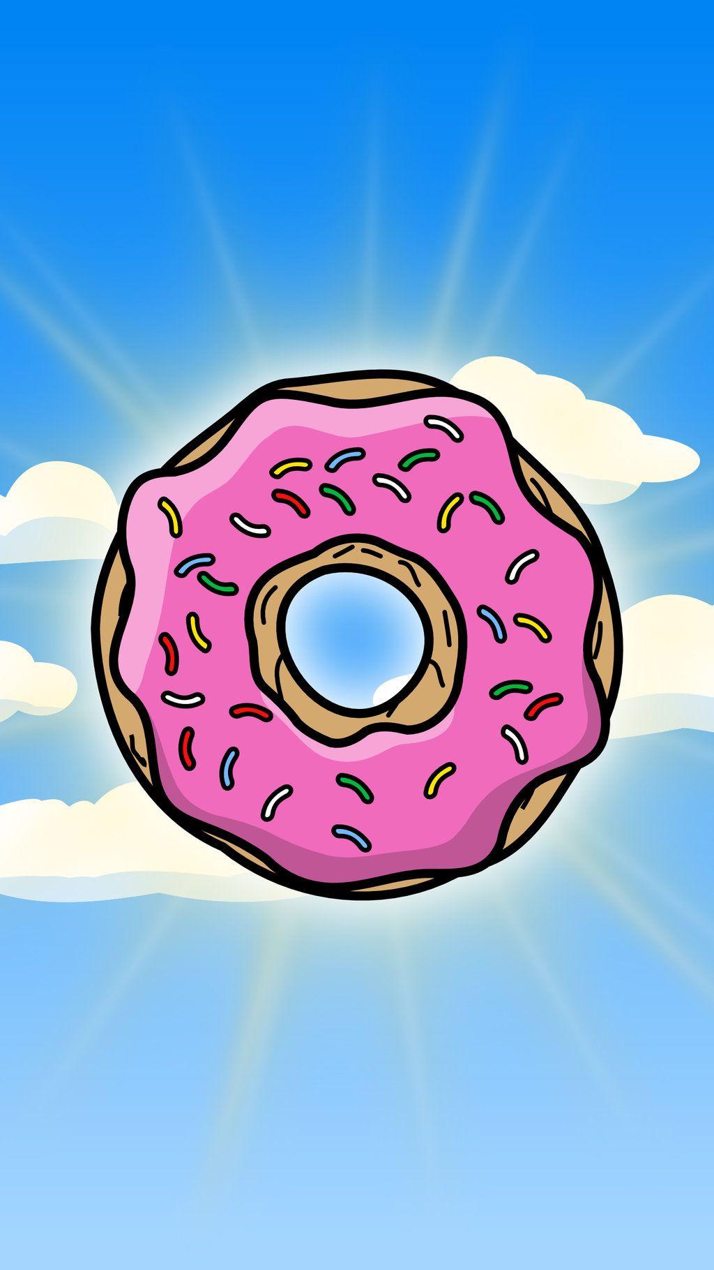 Simpsons Donut Wallpapers Top Free Simpsons Donut Backgrounds
