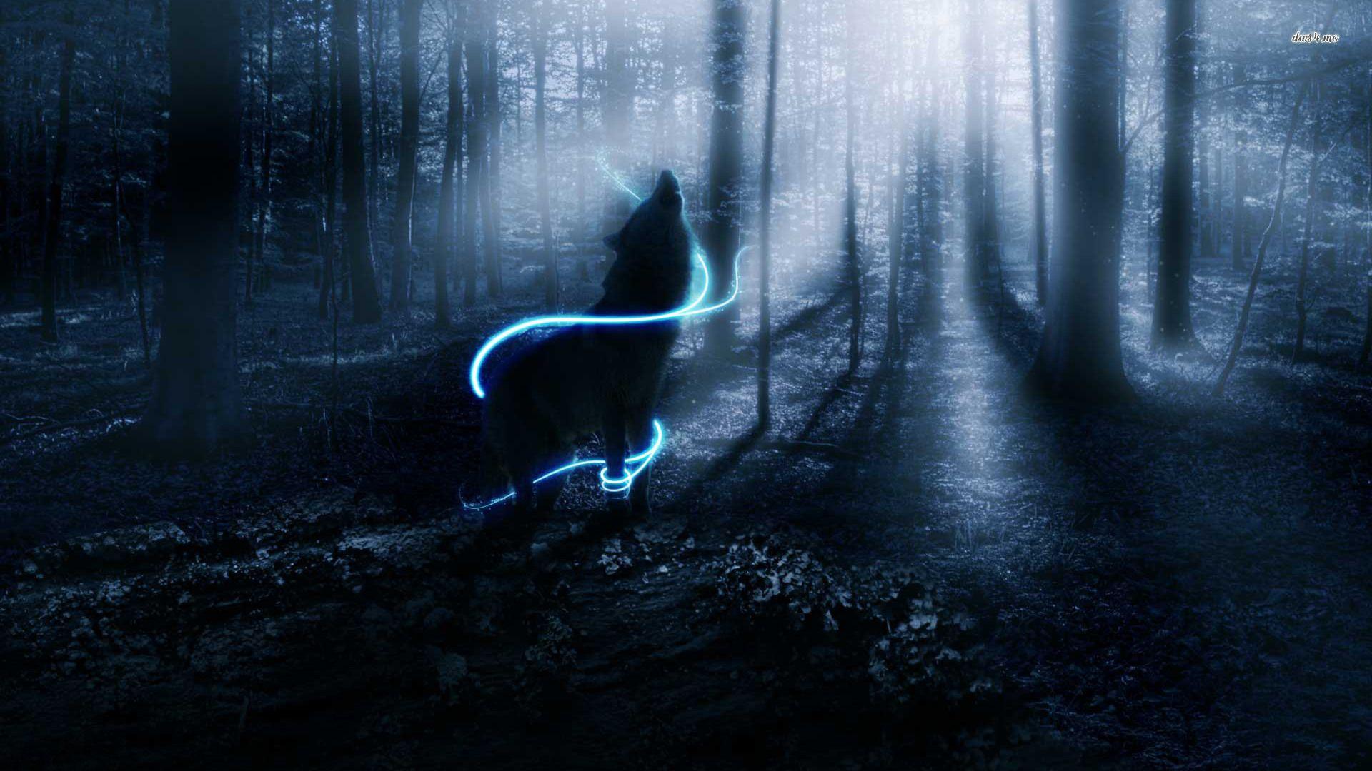 Blue Wolf Wallpapers Top Free Blue Wolf Backgrounds WallpaperAccess