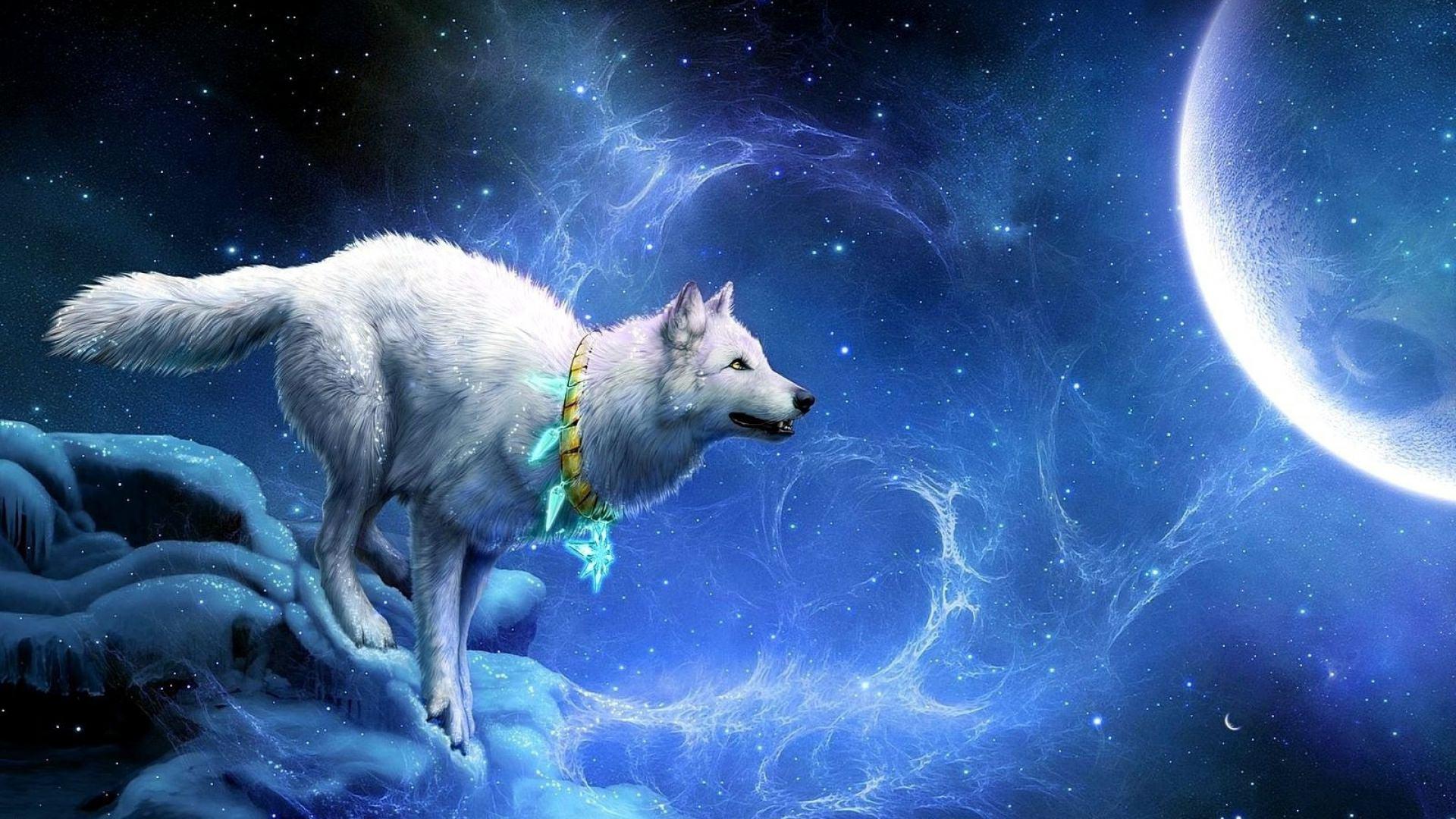 Blue Wolf Wallpapers Top Free Blue Wolf Backgrounds WallpaperAccess