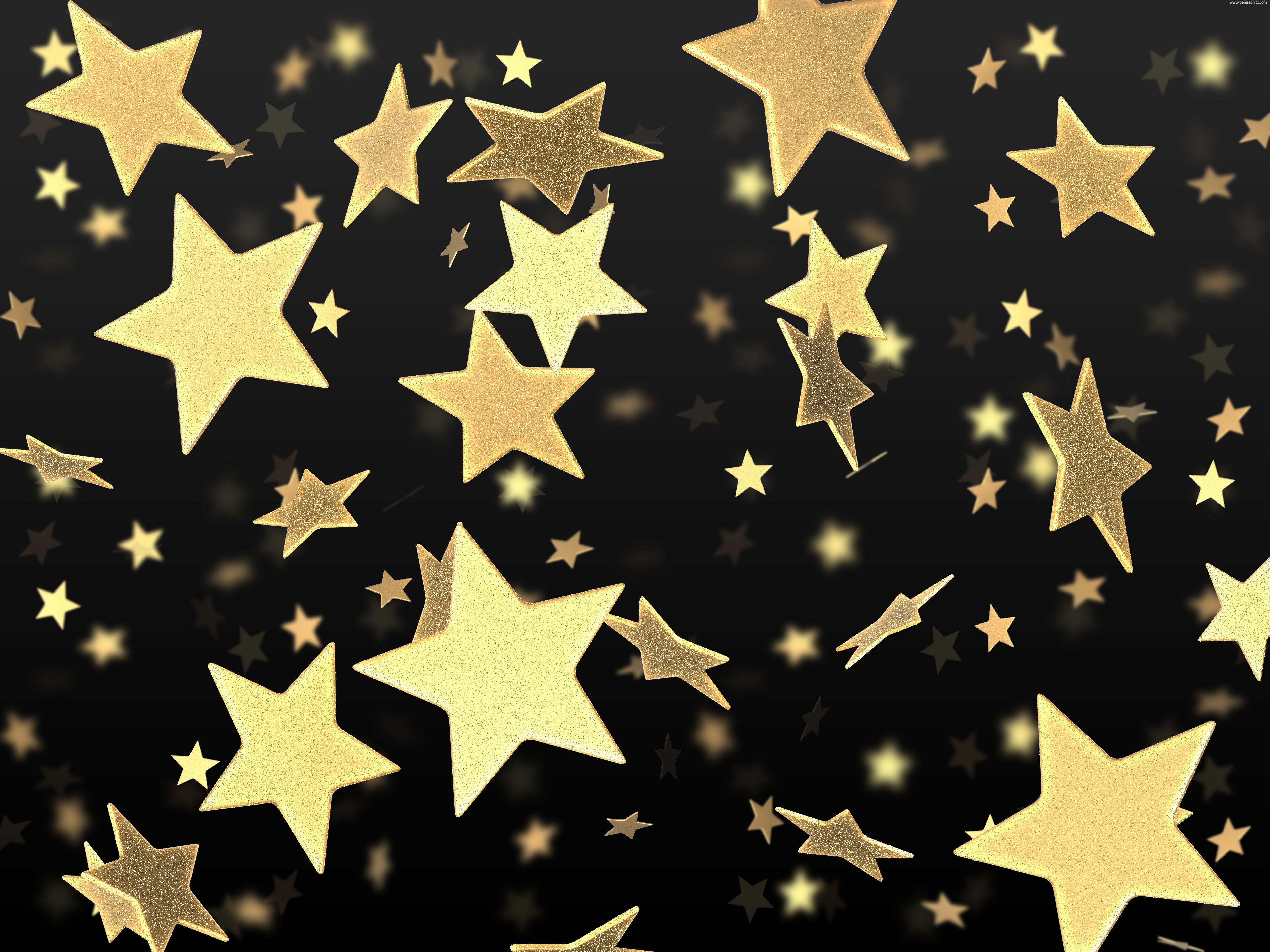 Gold Star Wallpapers Top Free Gold Star Backgrounds WallpaperAccess