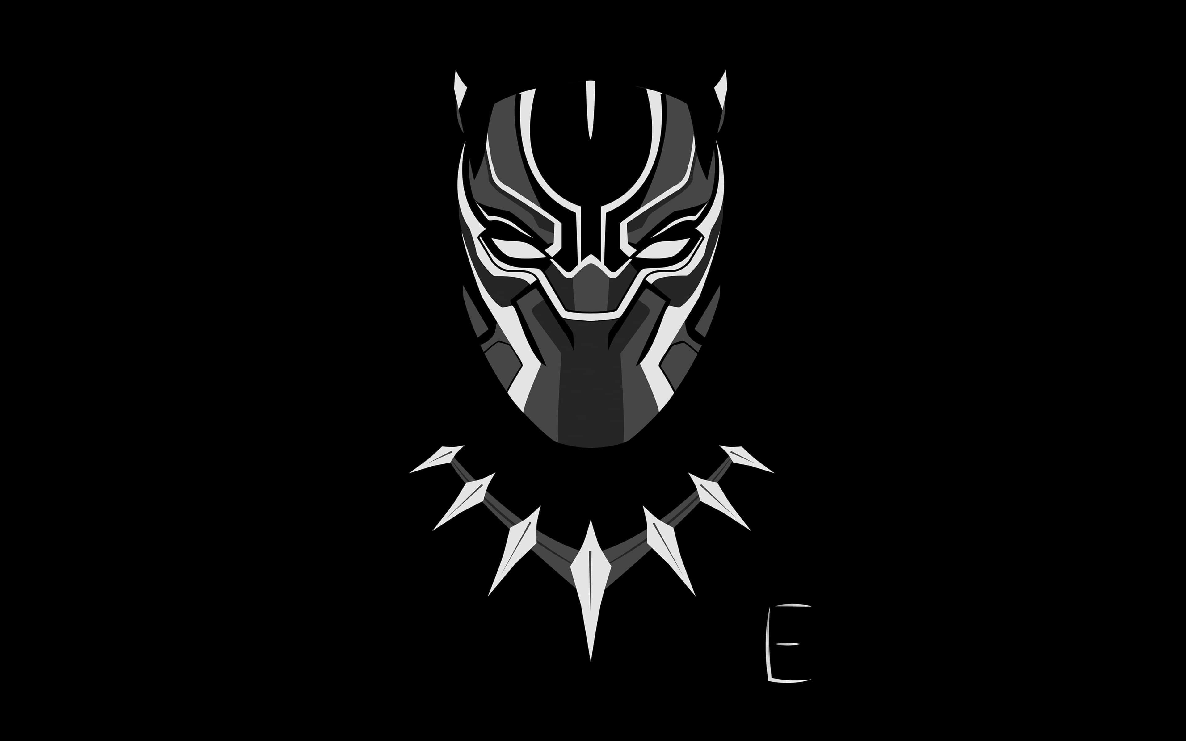 Minimalist Black Panther Wallpapers Top Free Minimalist Black Panther