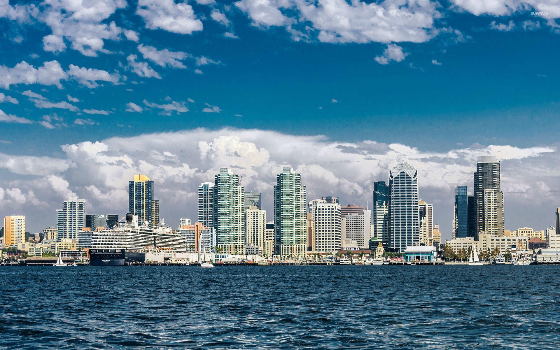 San Diego Skyline Wallpapers Top Free San Diego Skyline Backgrounds