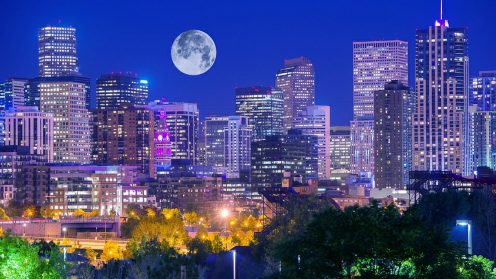 Denver Skyline Wallpaper