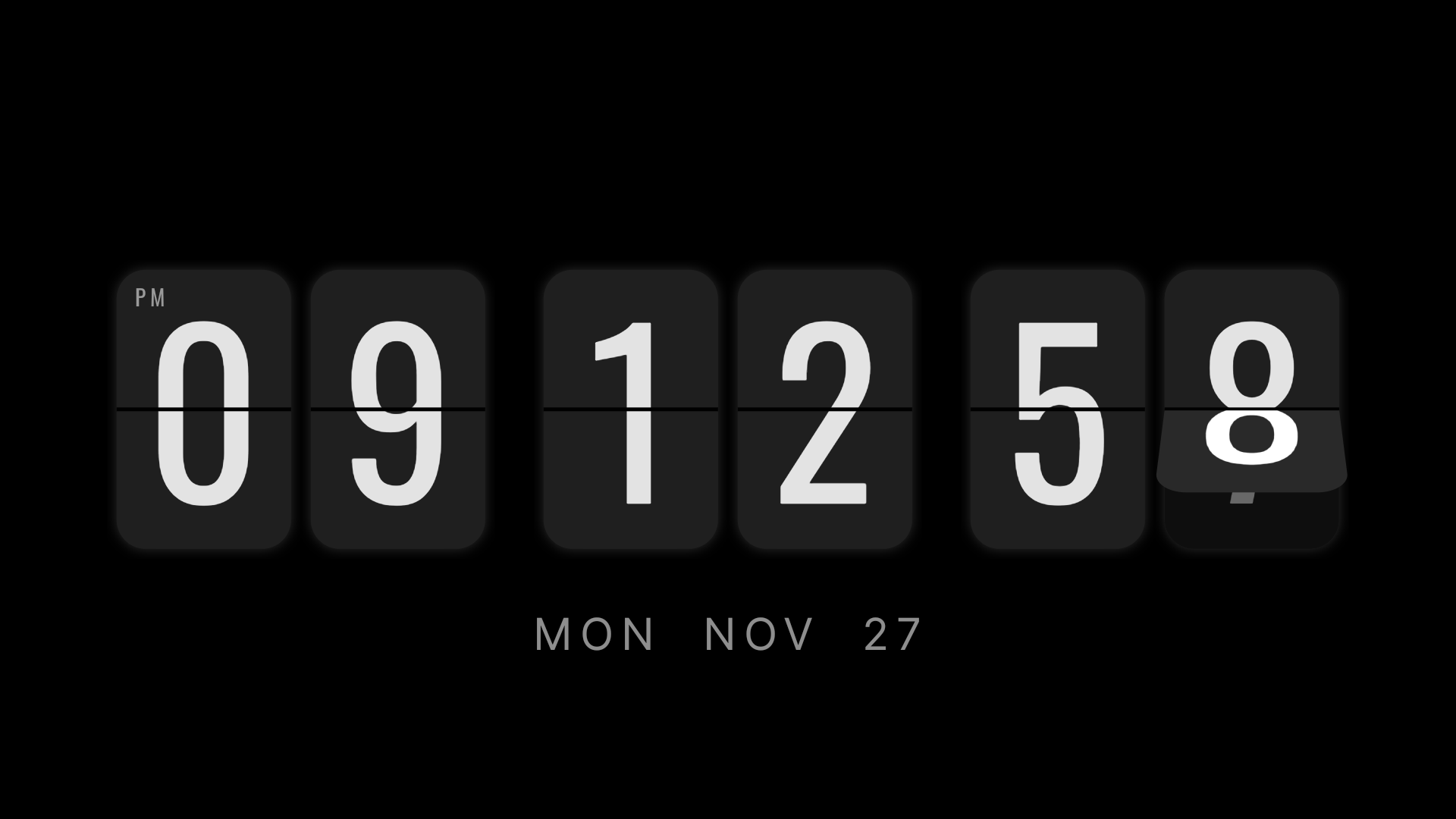 Flip Clock Wallpapers Top Free Flip Clock Backgrounds WallpaperAccess