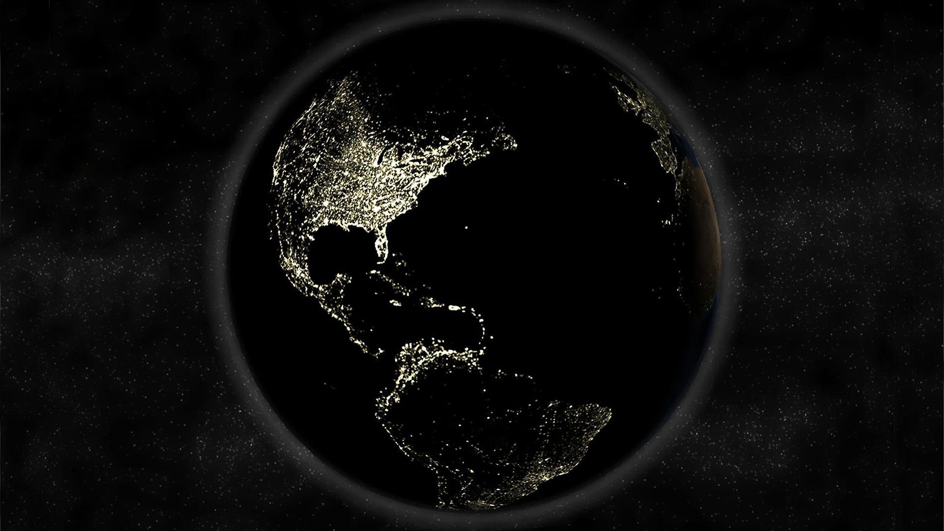 NASA Earth at Night Wallpapers Top Free NASA Earth at Night