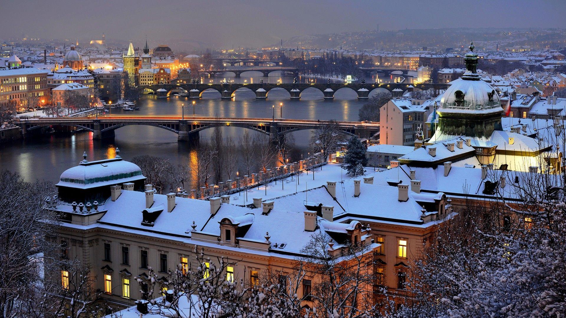 Prague in Winter Wallpapers Top Free Prague in Winter Backgrounds WallpaperAccess