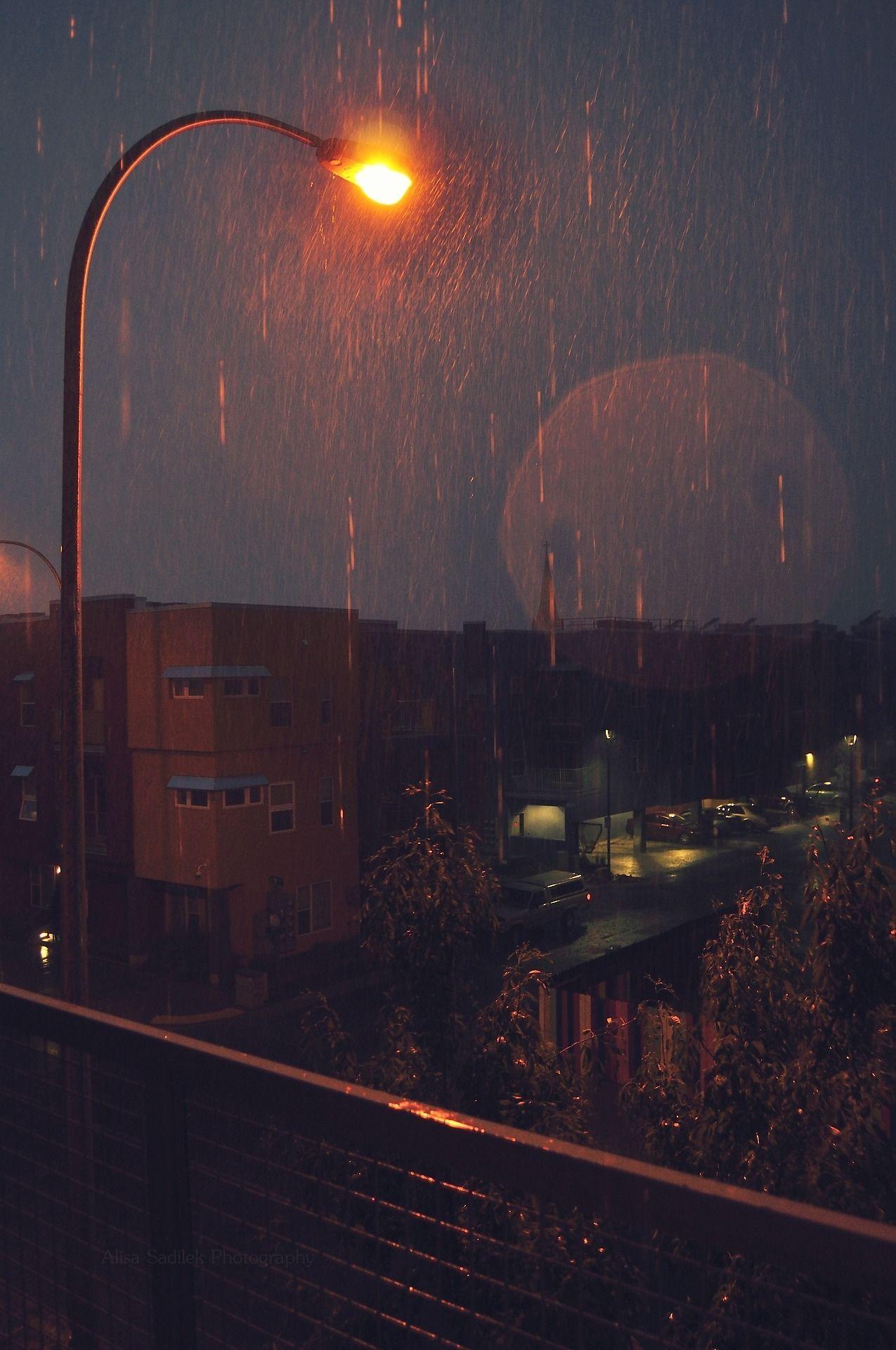 Night Rain Wallpapers Top Free Night Rain Backgrounds WallpaperAccess