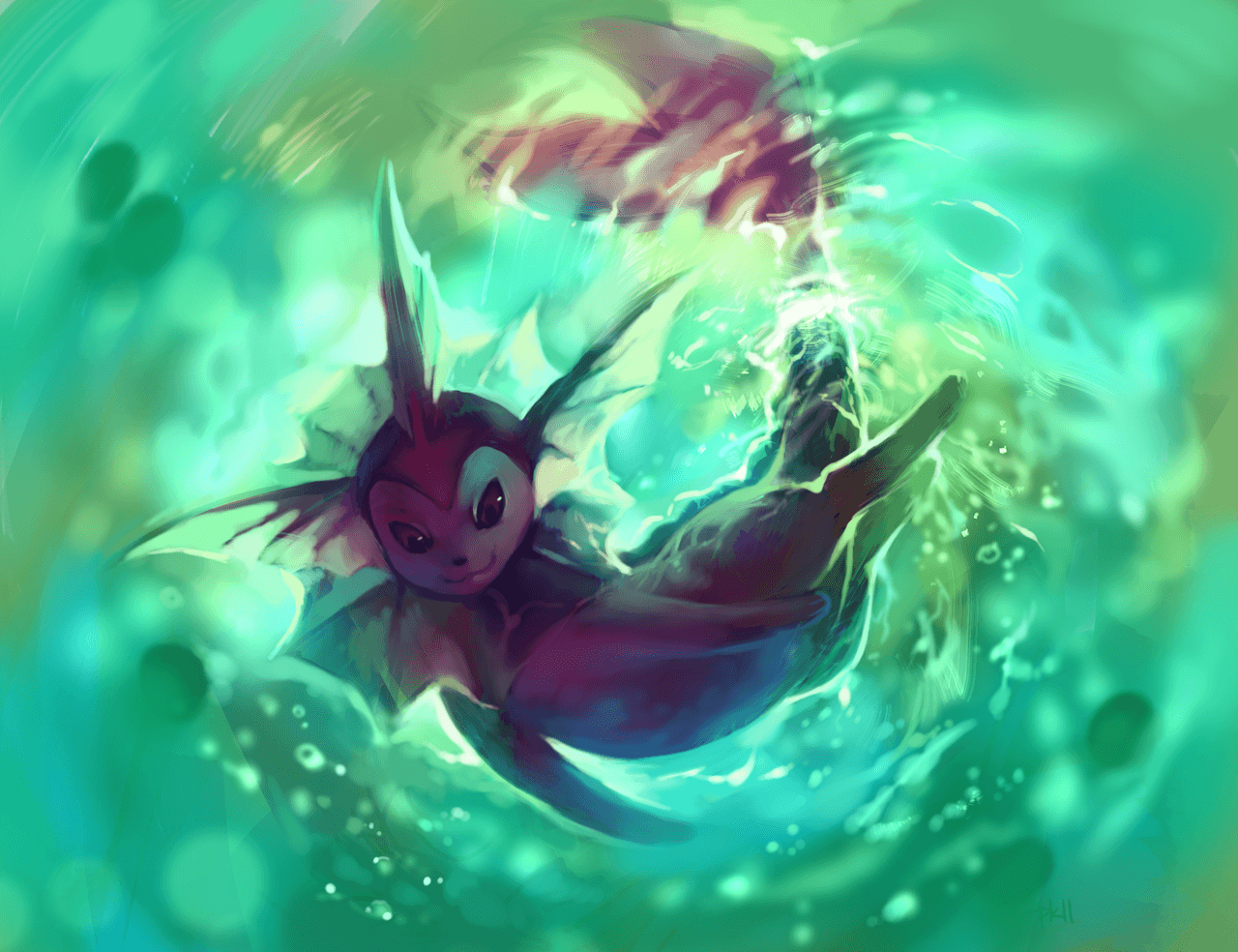 Shiny Vaporeon Wallpapers Top Free Shiny Vaporeon Backgrounds