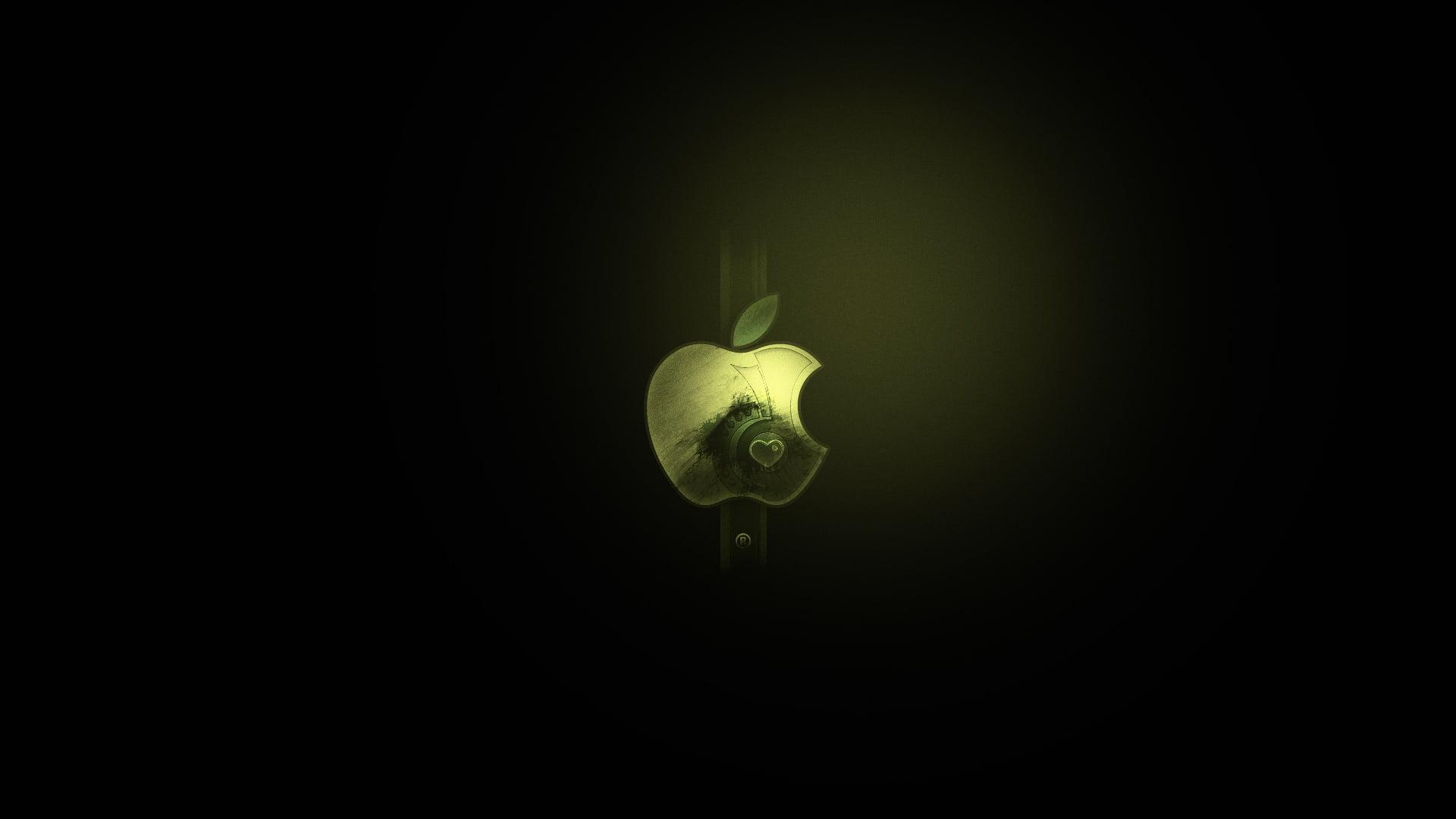 Dark Green Apple Wallpapers Top Free Dark Green Apple Backgrounds WallpaperAccess