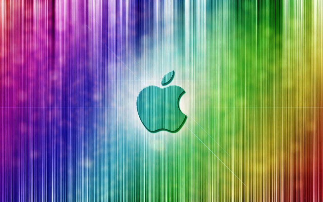 Rainbow Apple Logo Wallpapers Top Free Rainbow Apple Logo Backgrounds WallpaperAccess