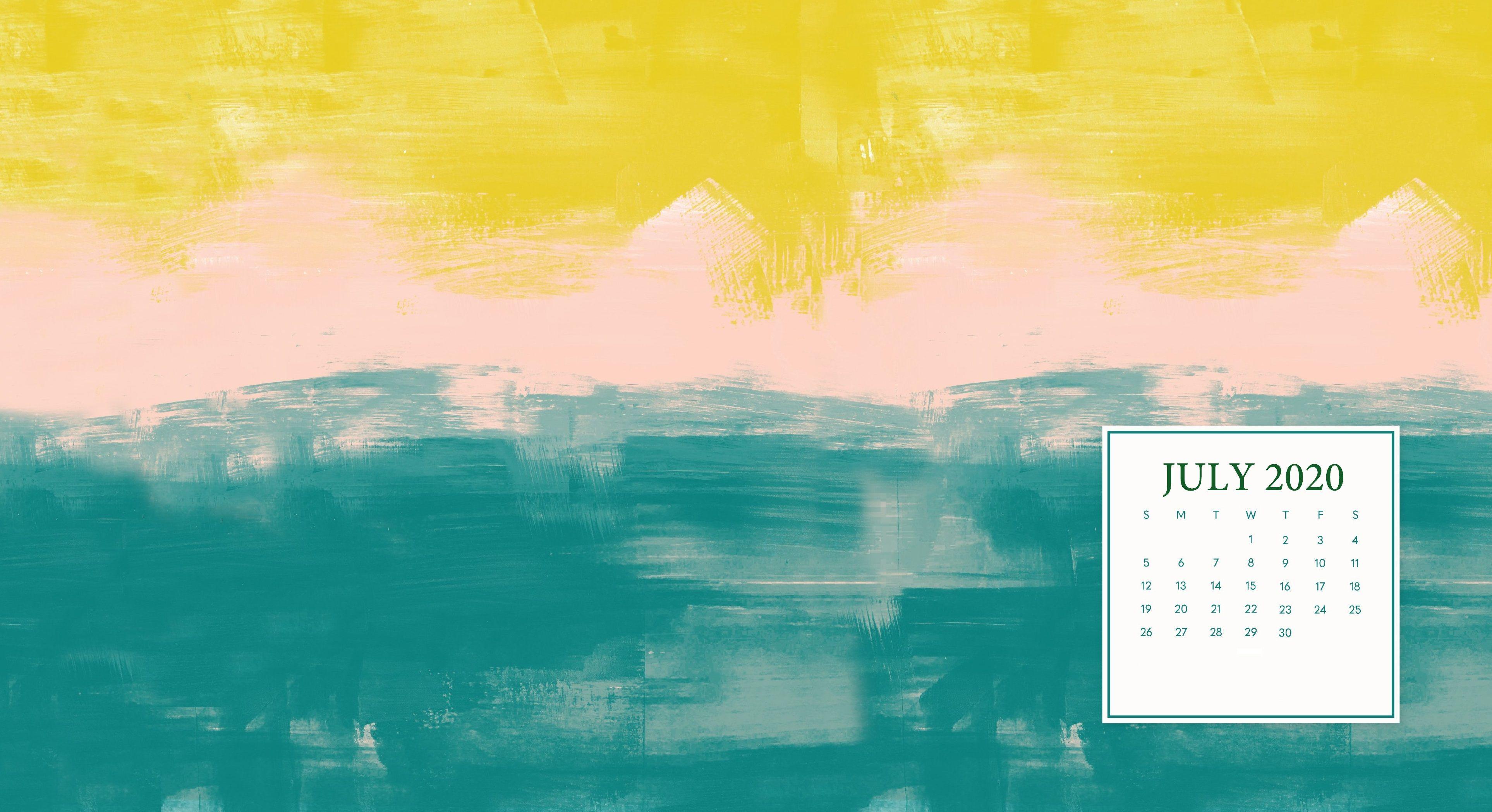 July 2020 Calendar Wallpapers Top Free July 2020 Calendar Backgrounds