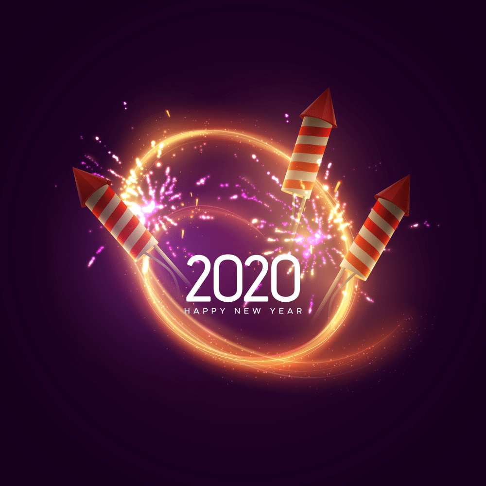 Happy New Year 2020 Wallpapers Top Free Happy New Year 2020