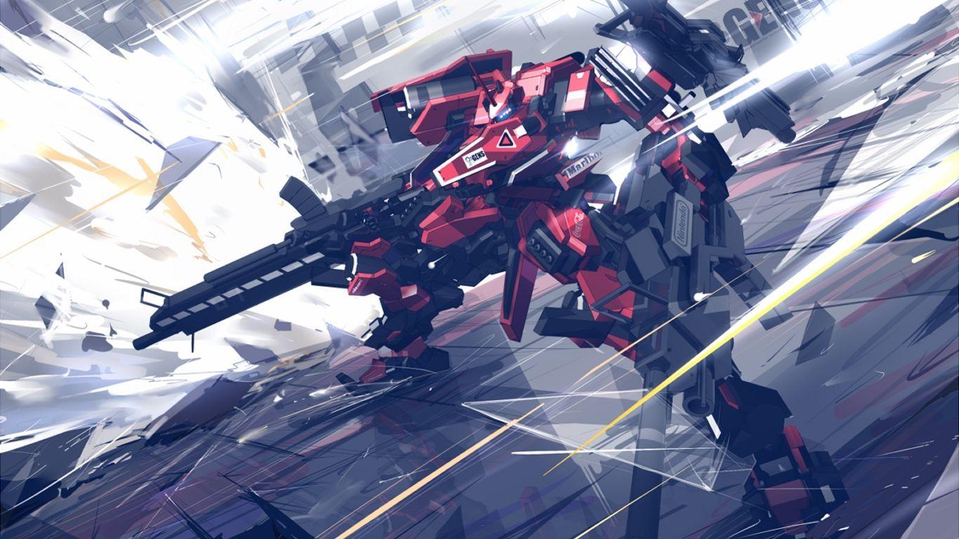Anime Mecha Wallpapers Top Free Anime Mecha Backgrounds WallpaperAccess
