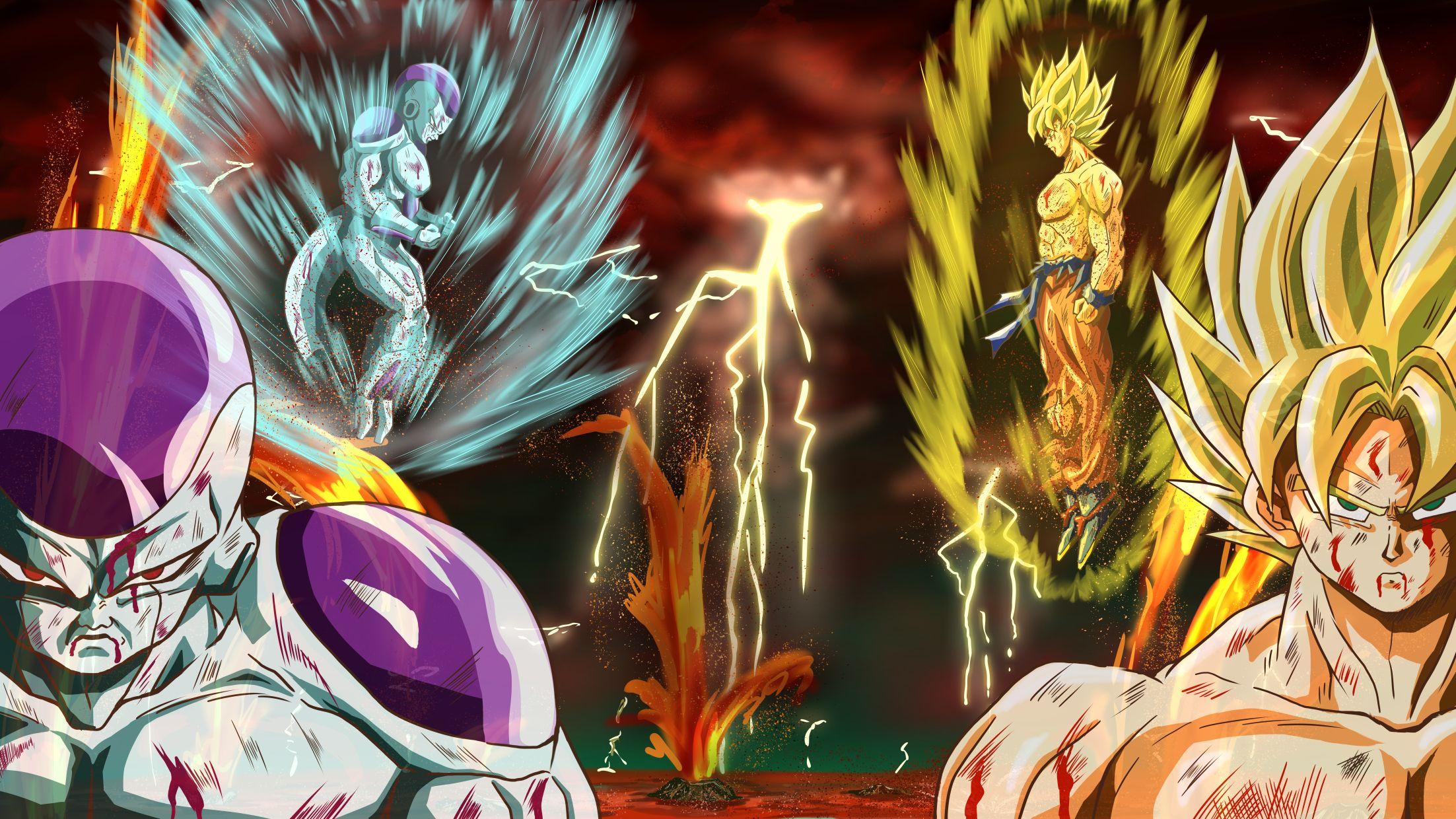 Goku vs Frieza Wallpapers Top Free Goku vs Frieza Backgrounds