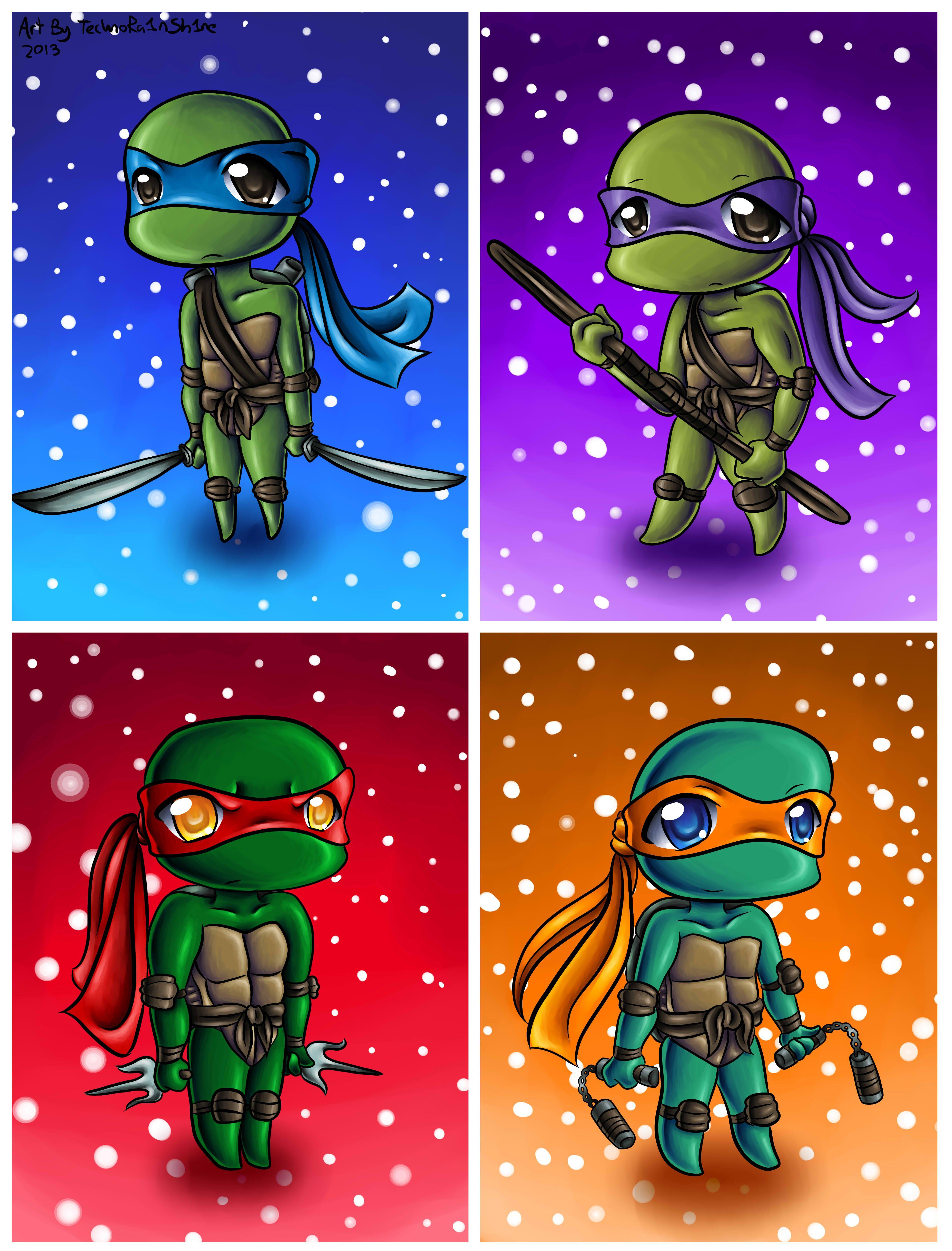 Cute Ninja Turtles Wallpapers Top Free Cute Ninja Turtles Backgrounds
