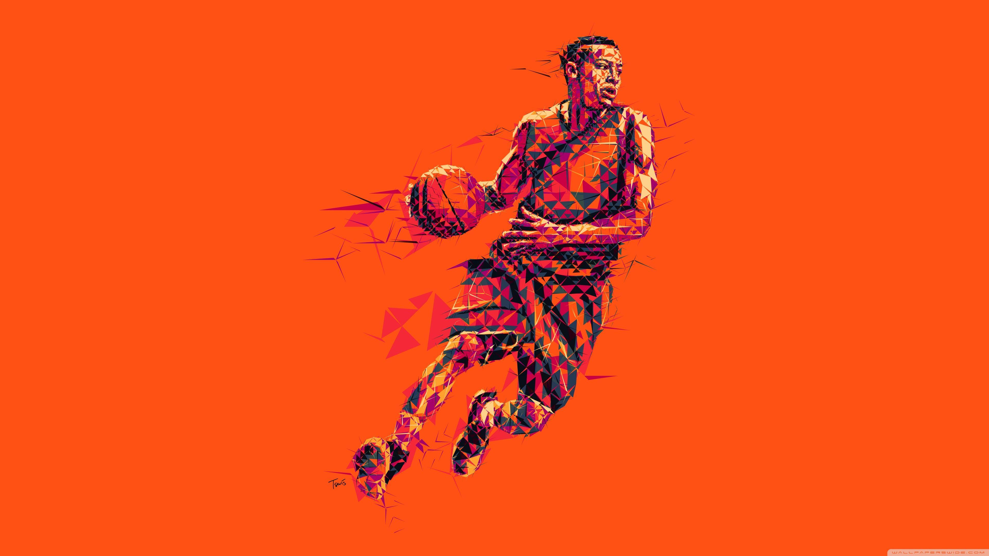 Basketball Art Wallpapers Top Free Basketball Art Backgrounds WallpaperAccess