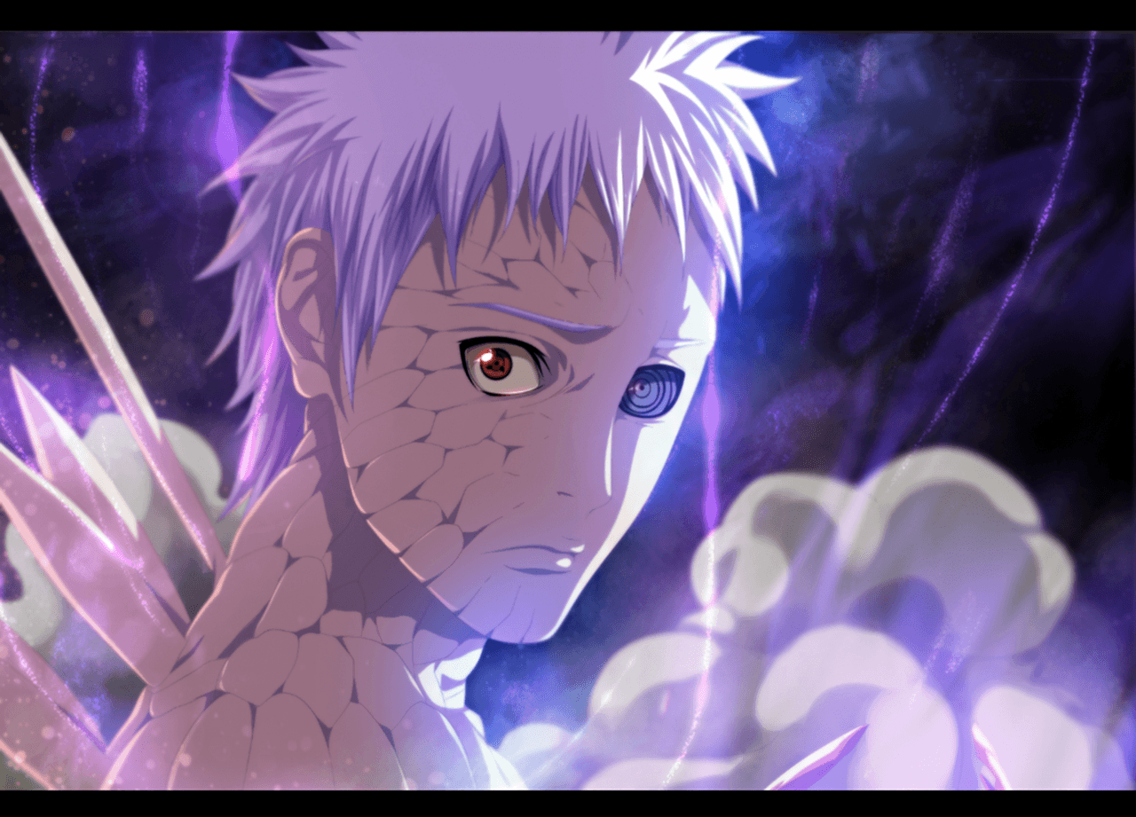 Gambar Sedih Obito Uchiha status wa galau