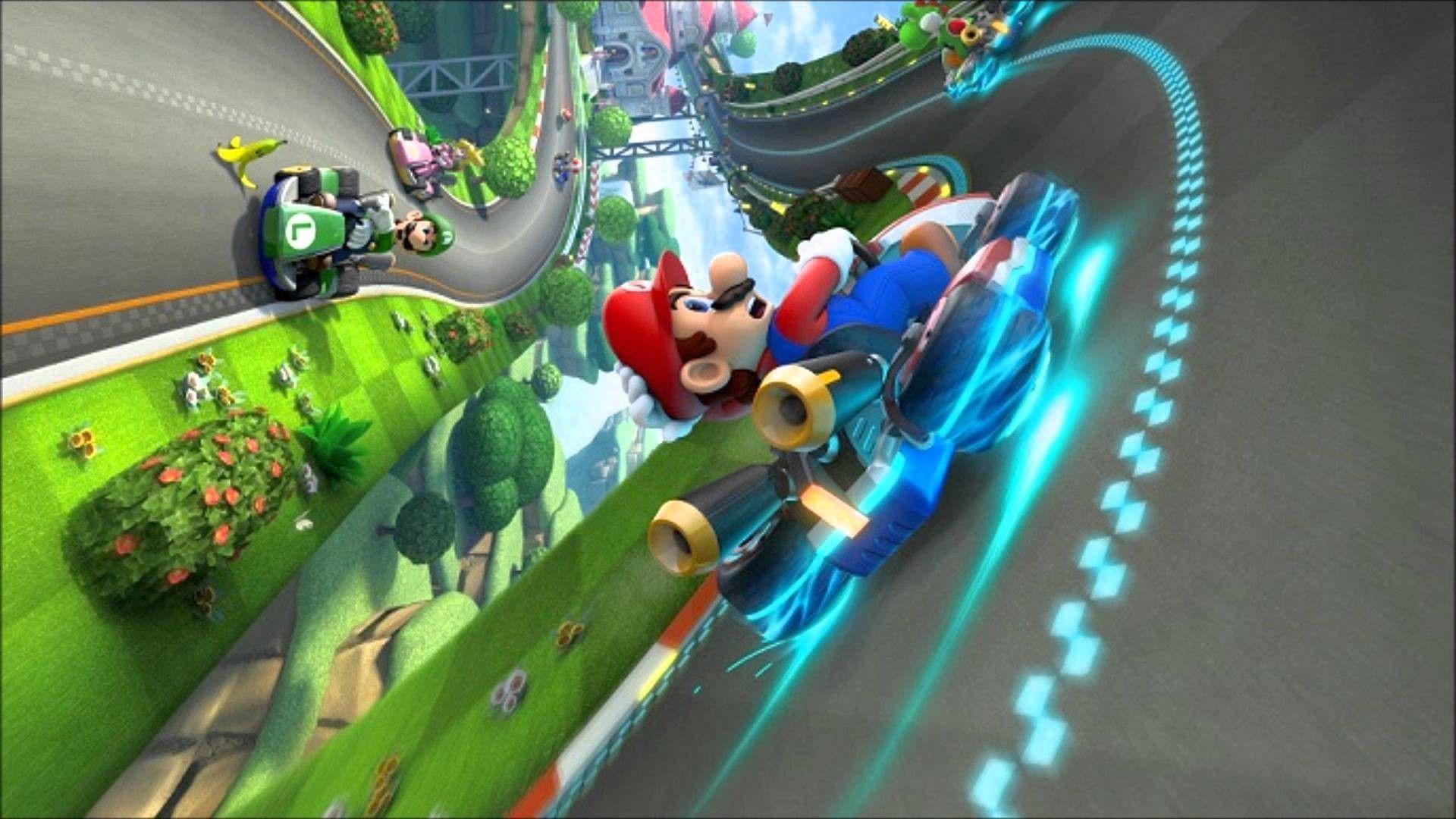Mario Kart Wallpapers Top Free Mario Kart Backgrounds WallpaperAccess