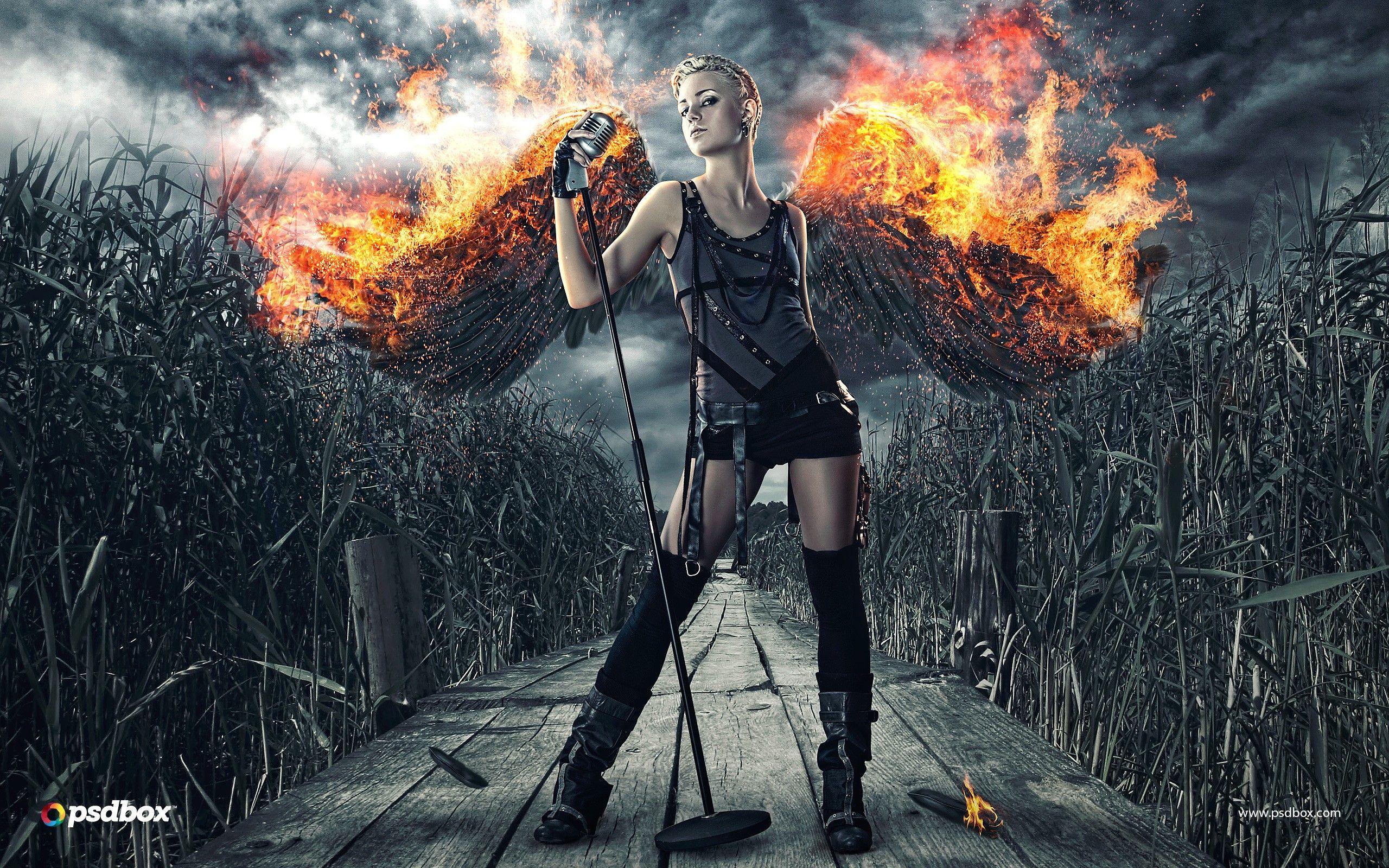 Evil Angel Wallpapers - Top Free Evil Angel Backgrounds - WallpaperAccess