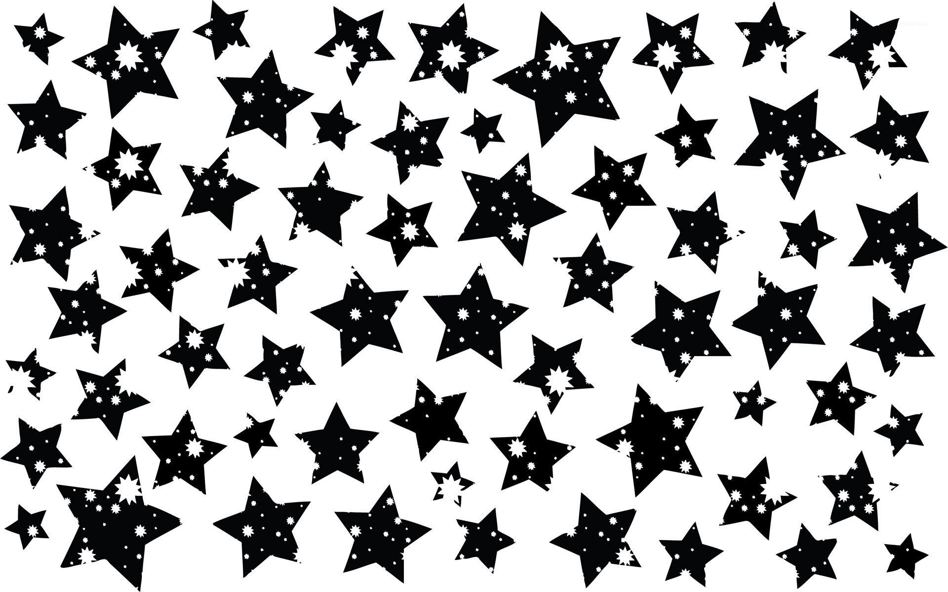Black and White Star Wallpapers Top Free Black and White Star