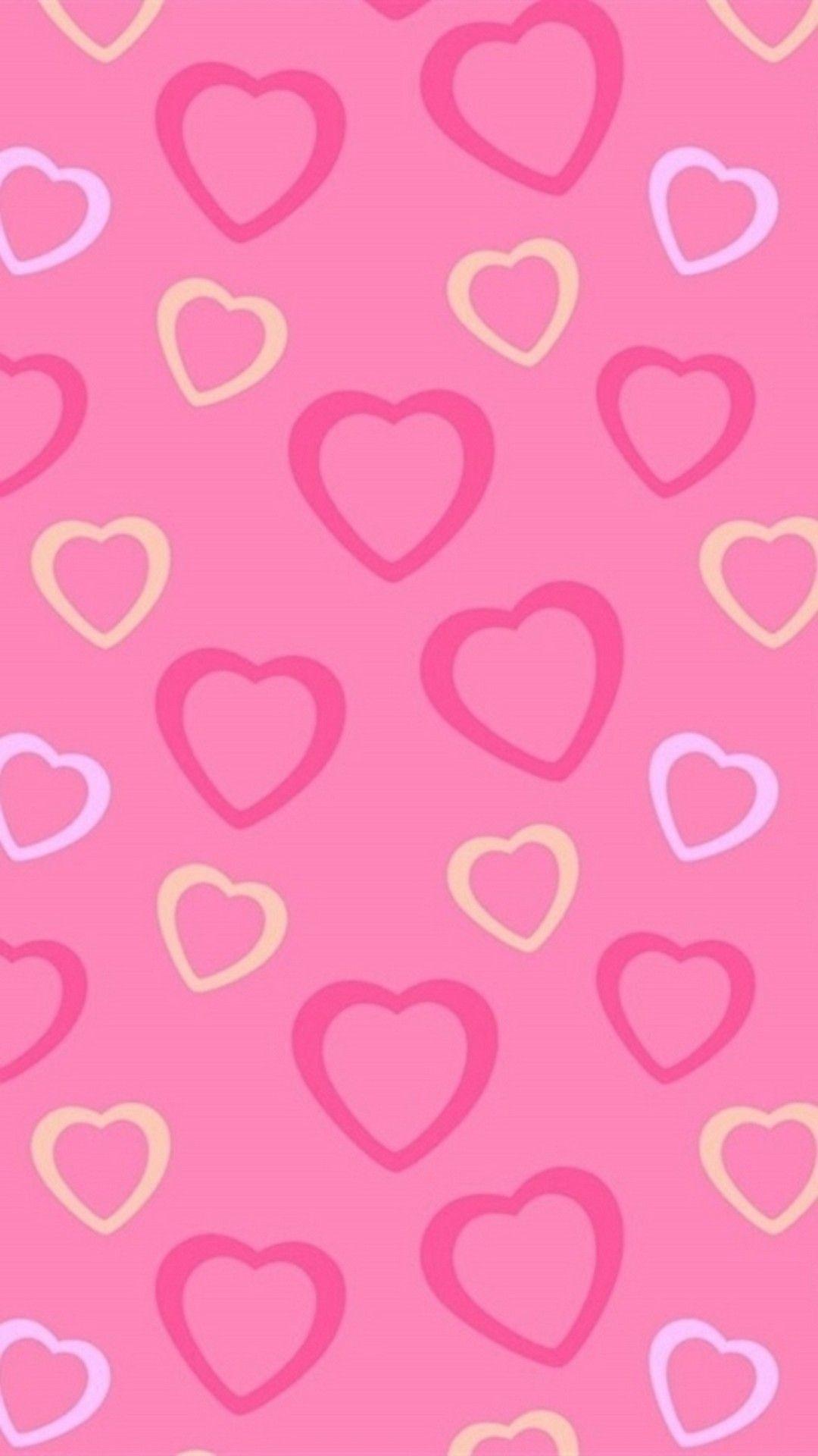 Girly Pink Hearts Wallpapers Top Free Girly Pink Hearts Backgrounds