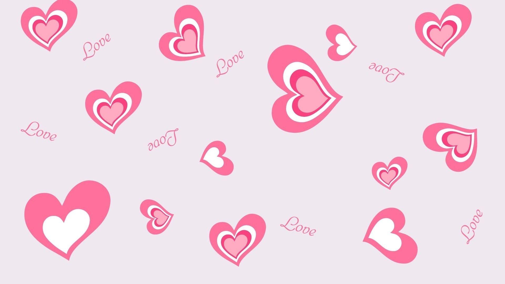 Girly Pink Hearts Wallpapers Top Free Girly Pink Hearts Backgrounds WallpaperAccess
