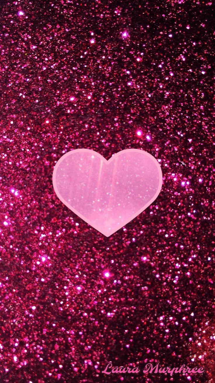 Share 56+ heart glitter wallpaper in.cdgdbentre