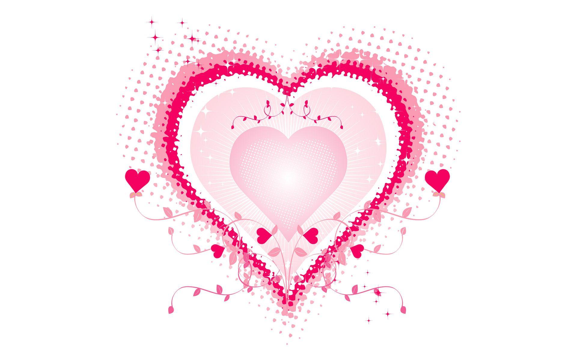 White and Pink Heart Wallpapers Top Free White and Pink Heart
