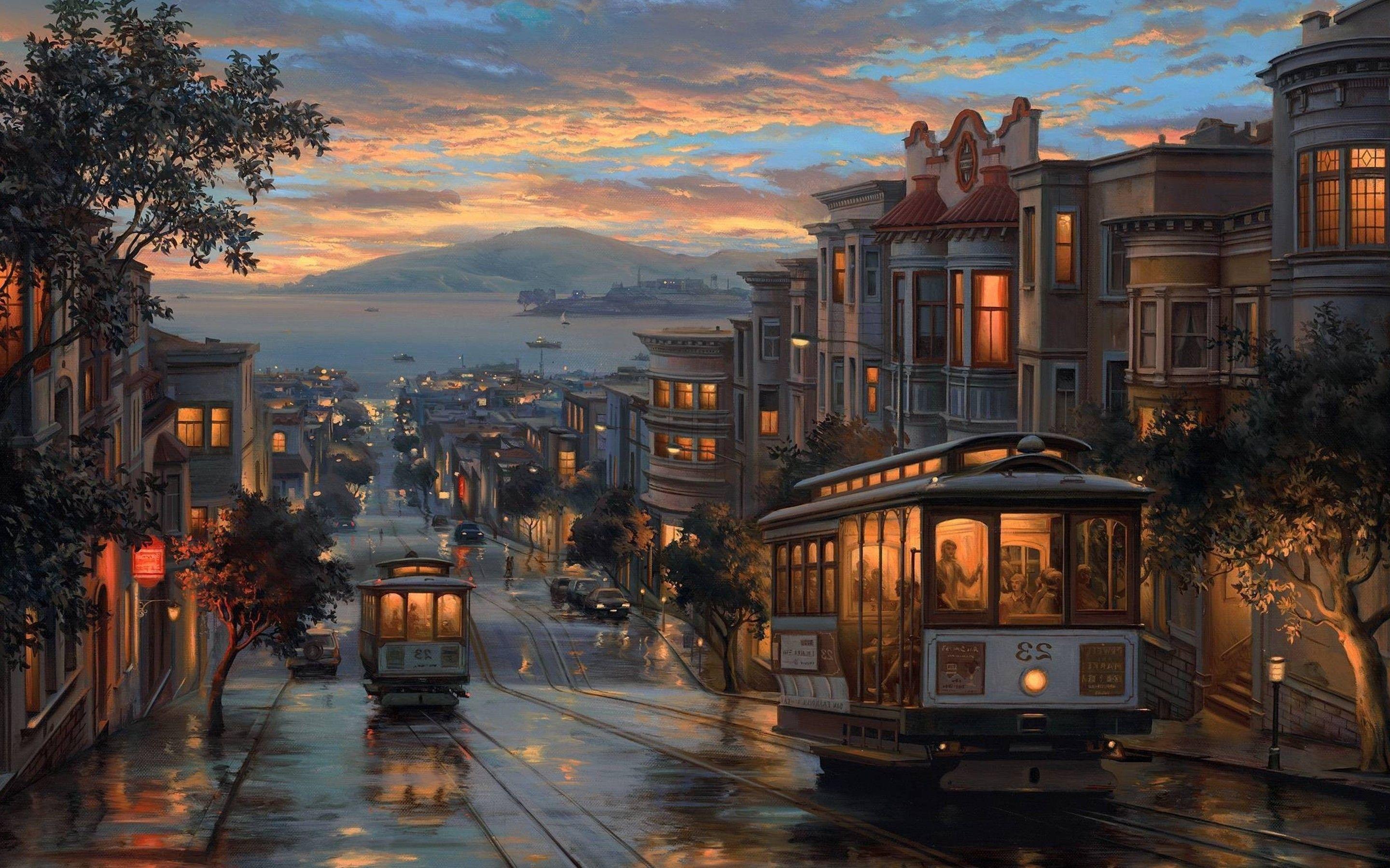 Rainy City at Night Wallpapers Top Free Rainy City at Night