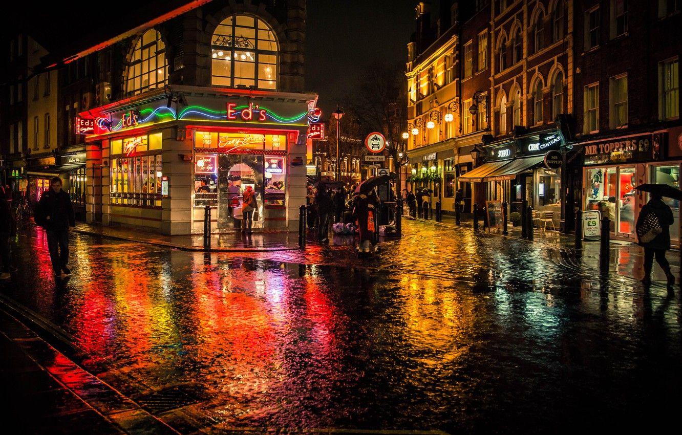 London Streets Night HD Wallpapers Top Free London Streets Night HD