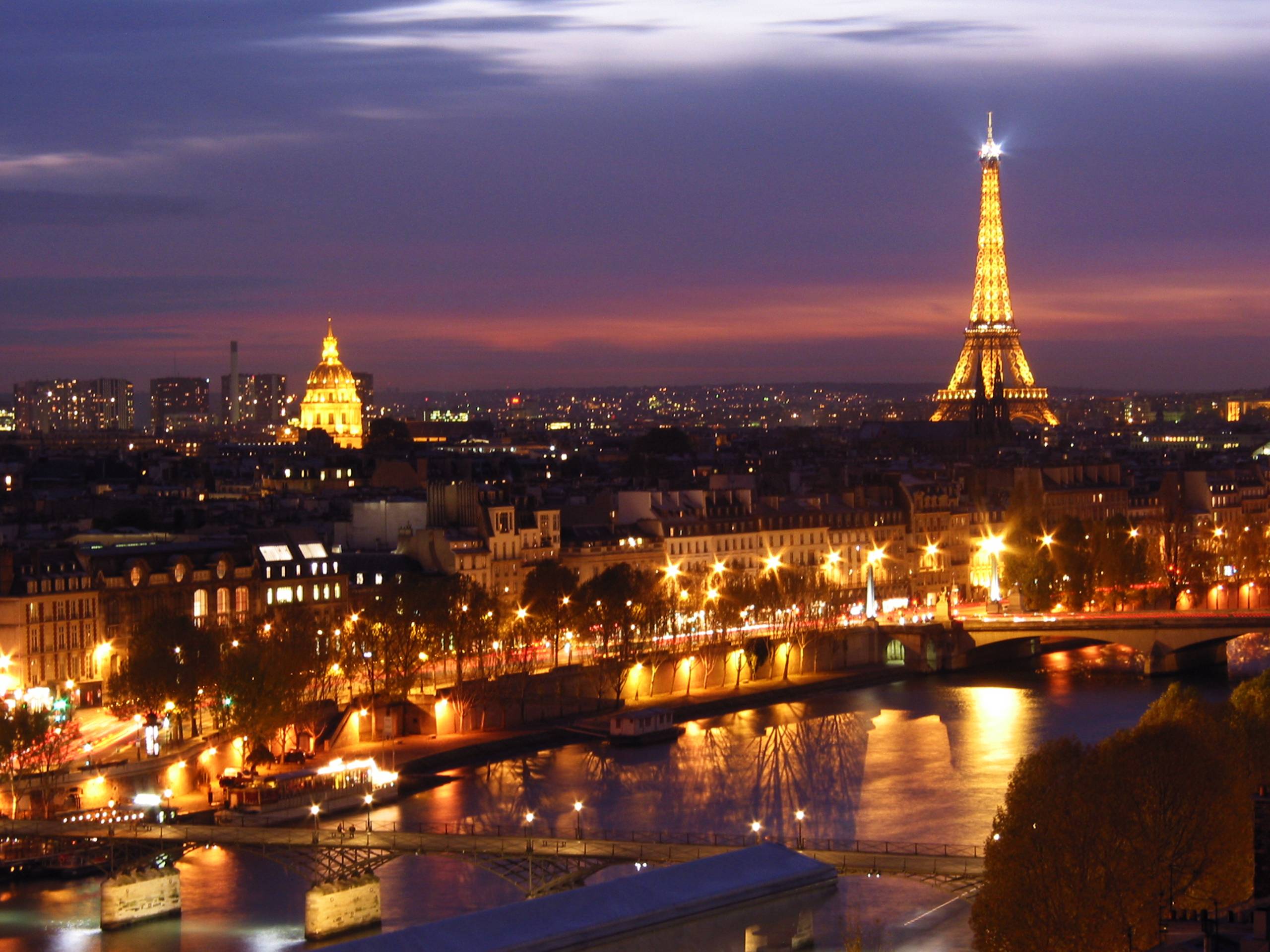 Paris at Night Wallpapers Top Free Paris at Night Backgrounds